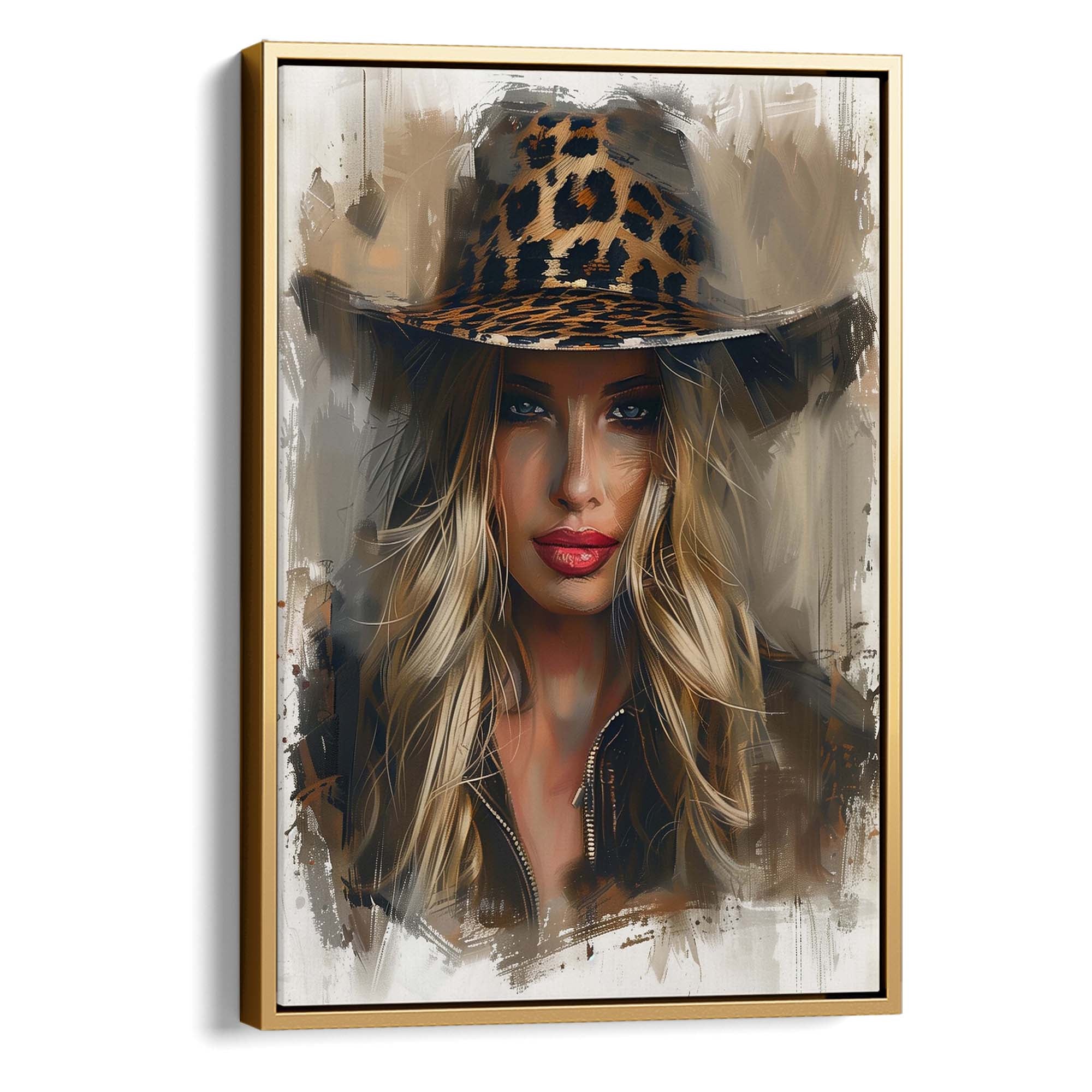 Wild Gaze Canvas Print