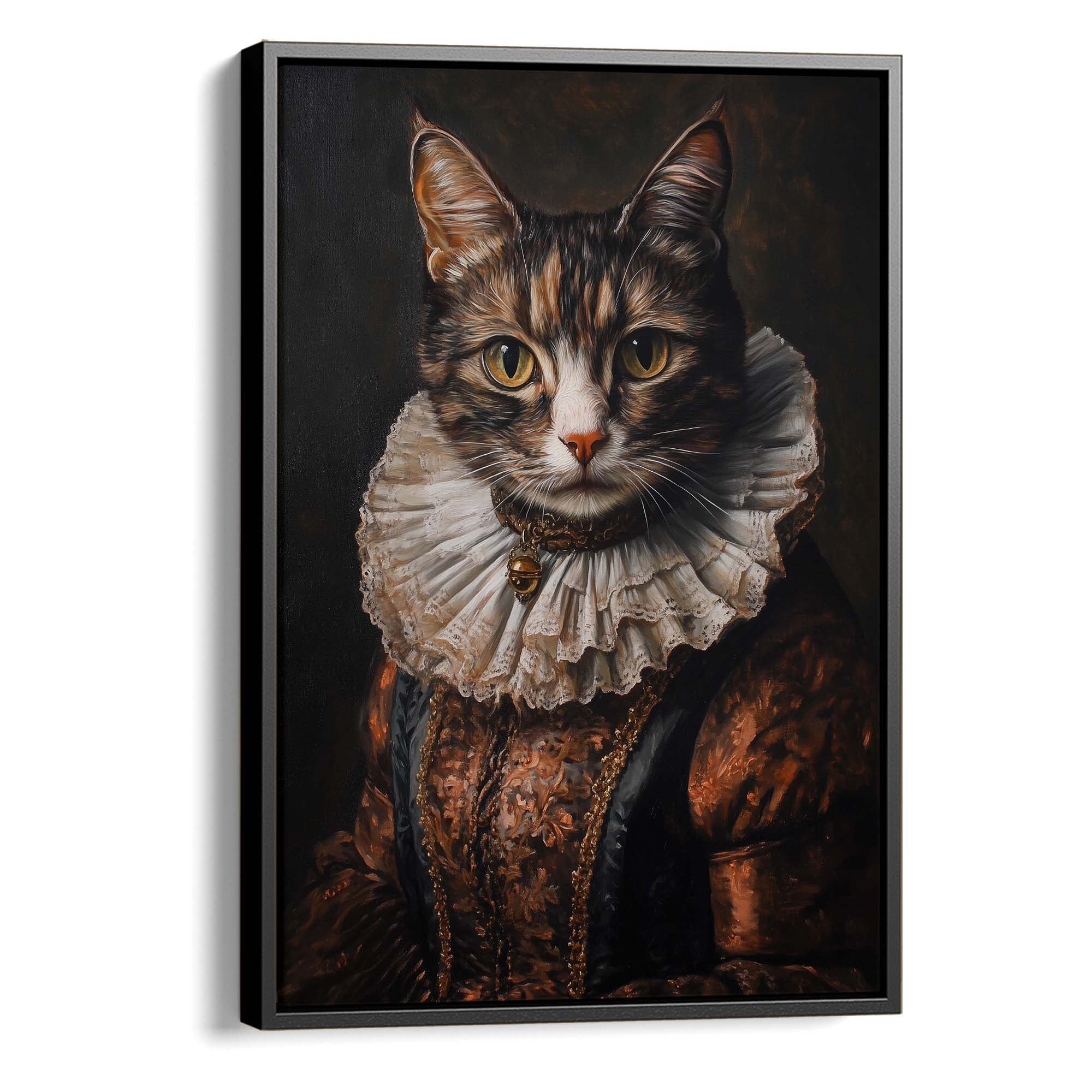 Baroque Cat Canvas Print Canvas Art Wildfrog Art