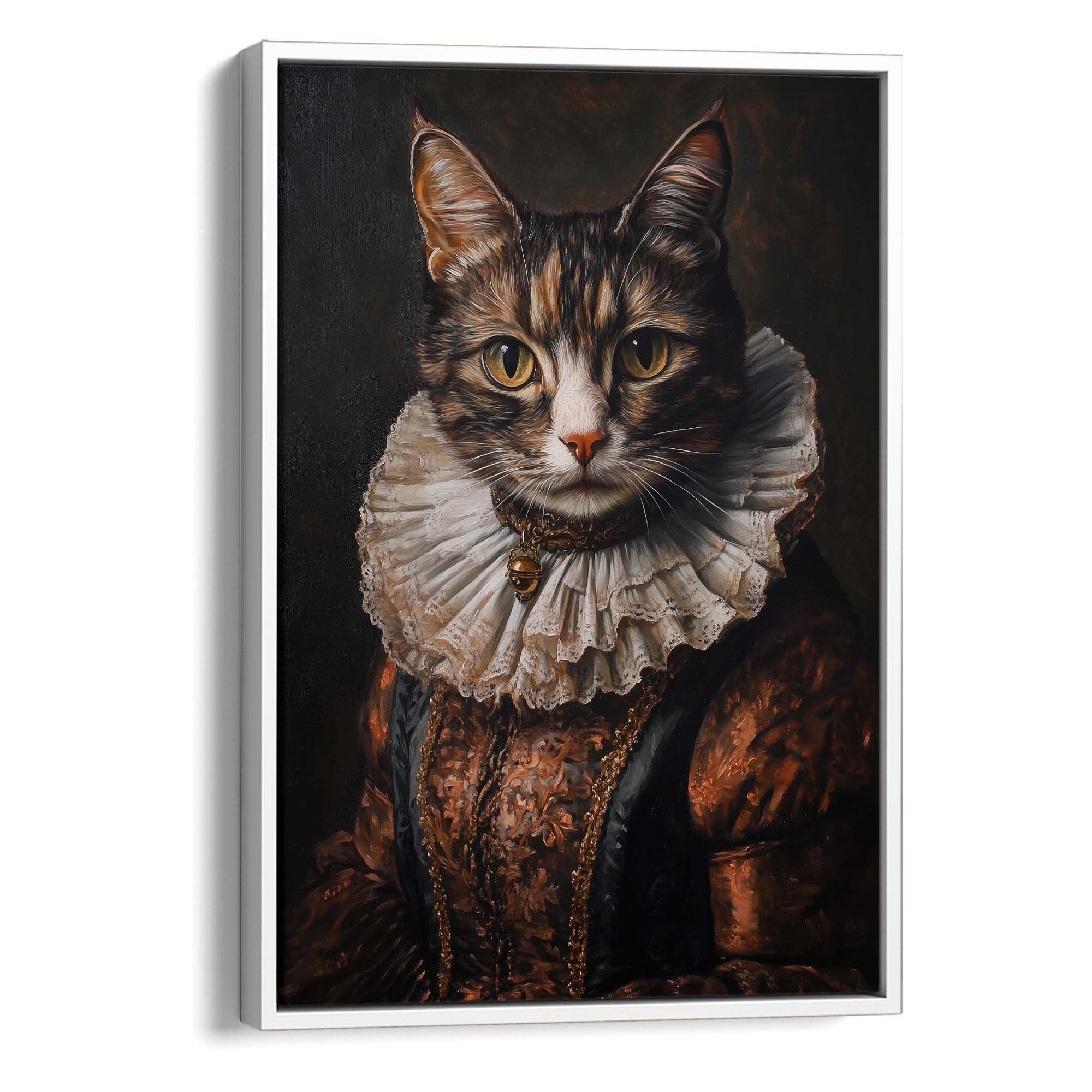 Baroque Cat Canvas Print Canvas Art Wildfrog Art