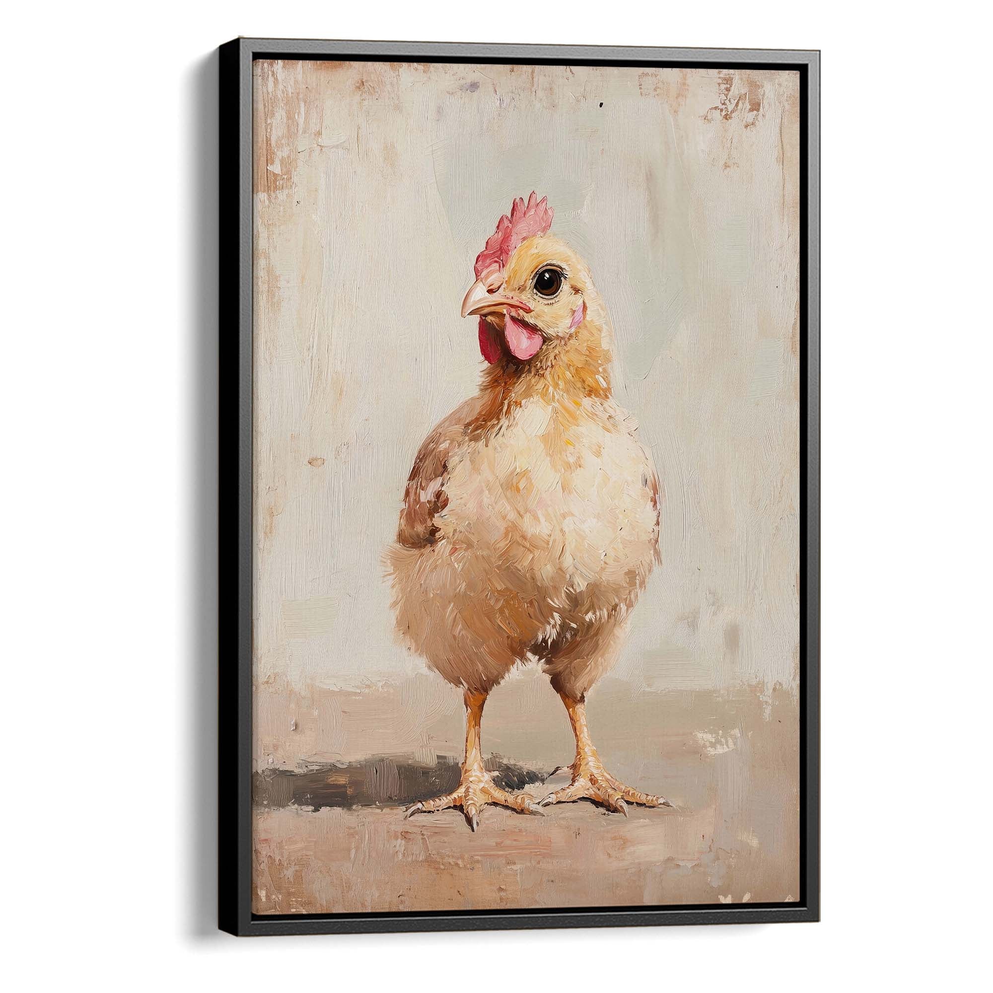 Pecking Order Canvas Print