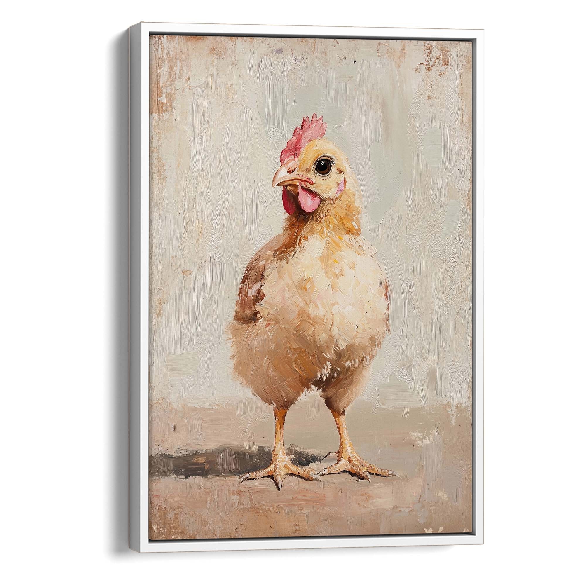 Pecking Order Canvas Print