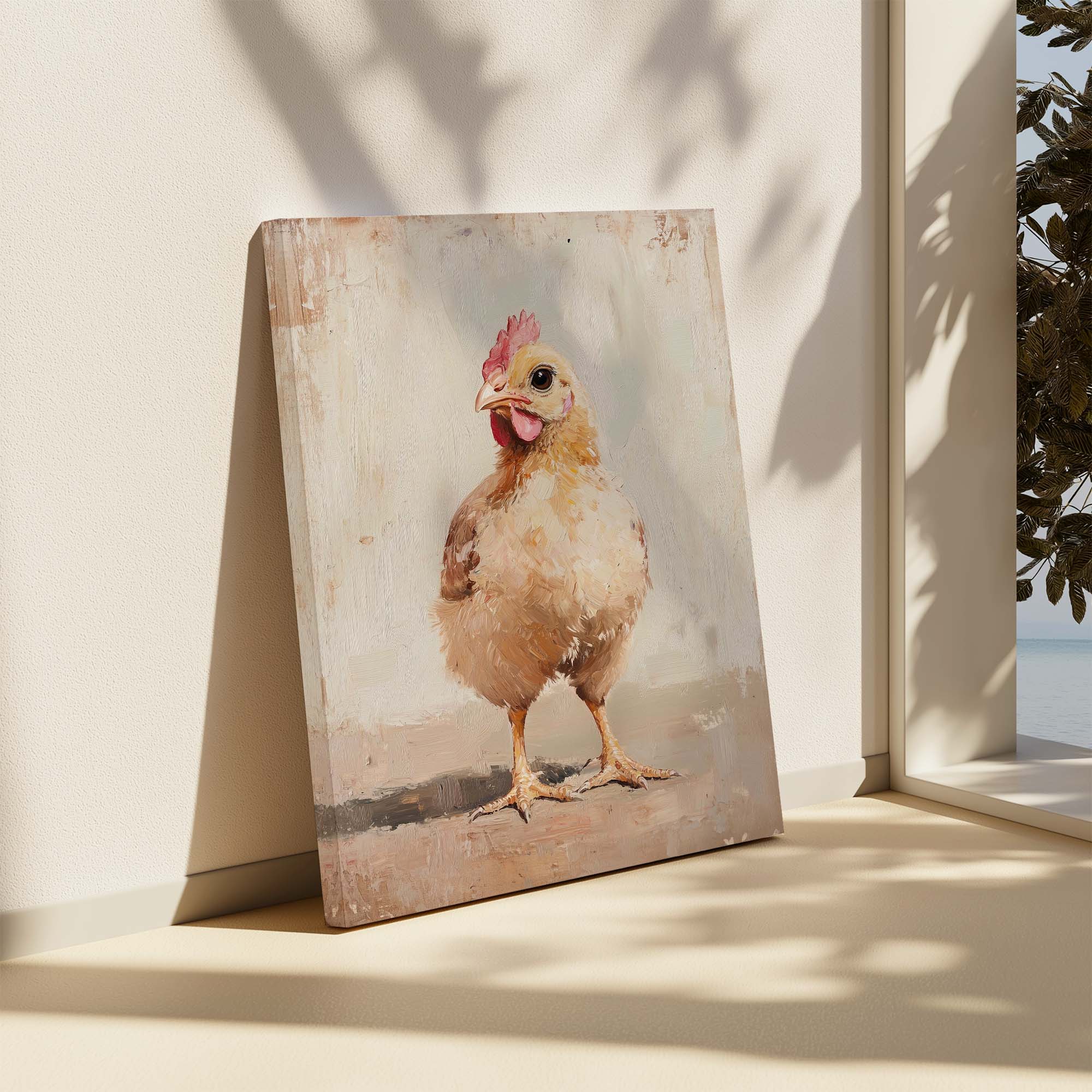 Pecking Order Canvas Print