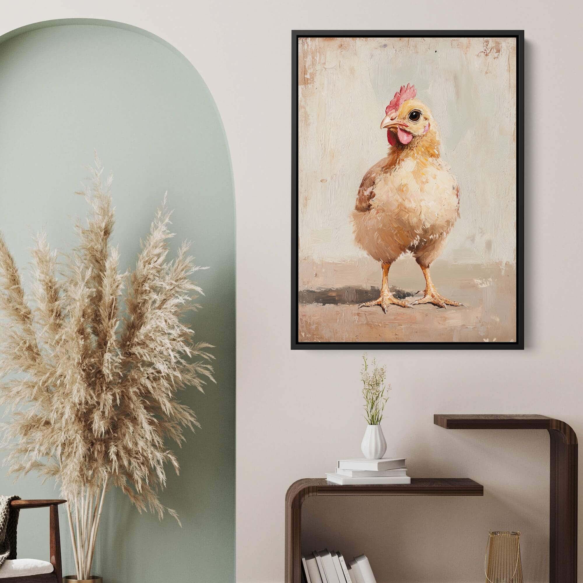 Pecking Order Canvas Print