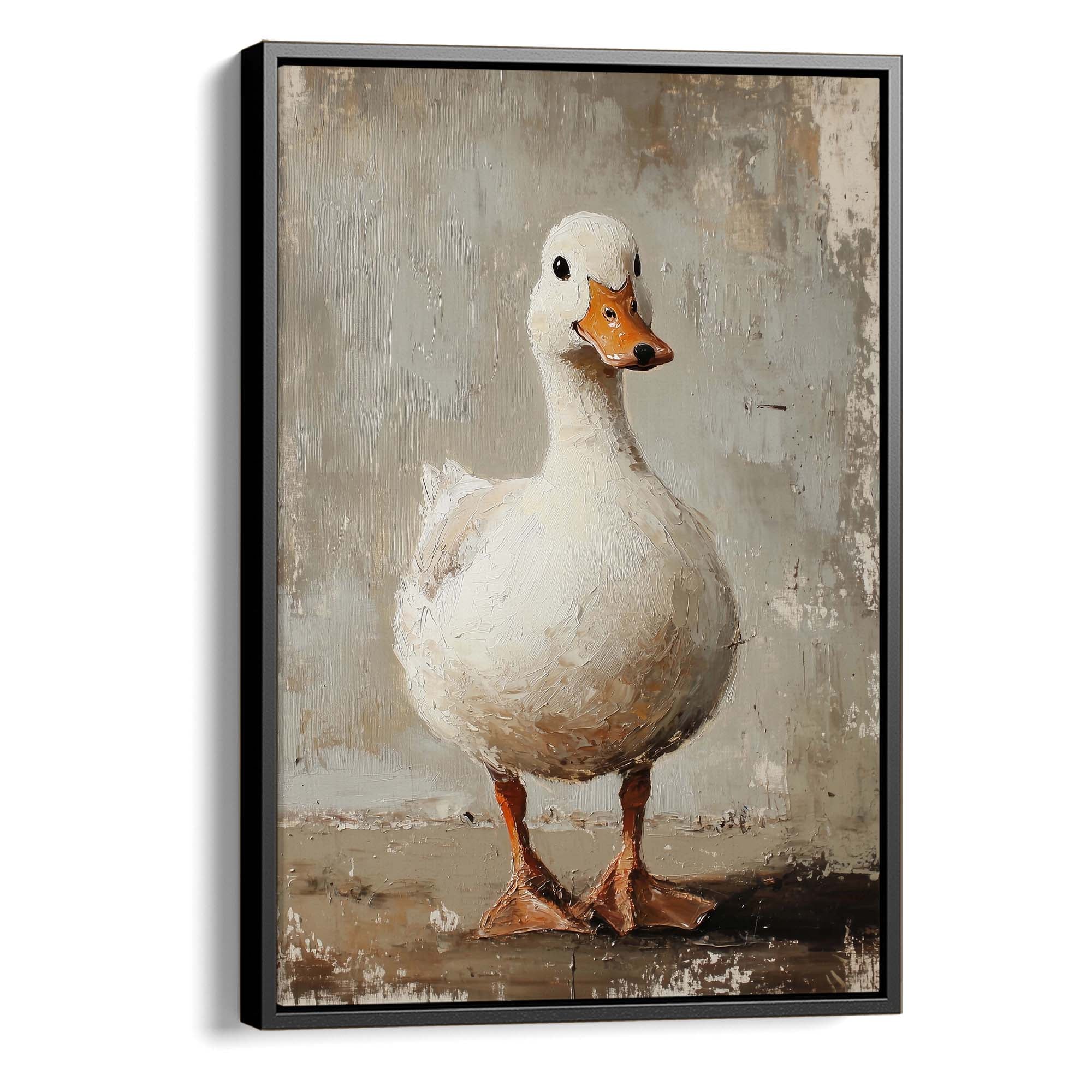 Vintage Quack Canvas Print