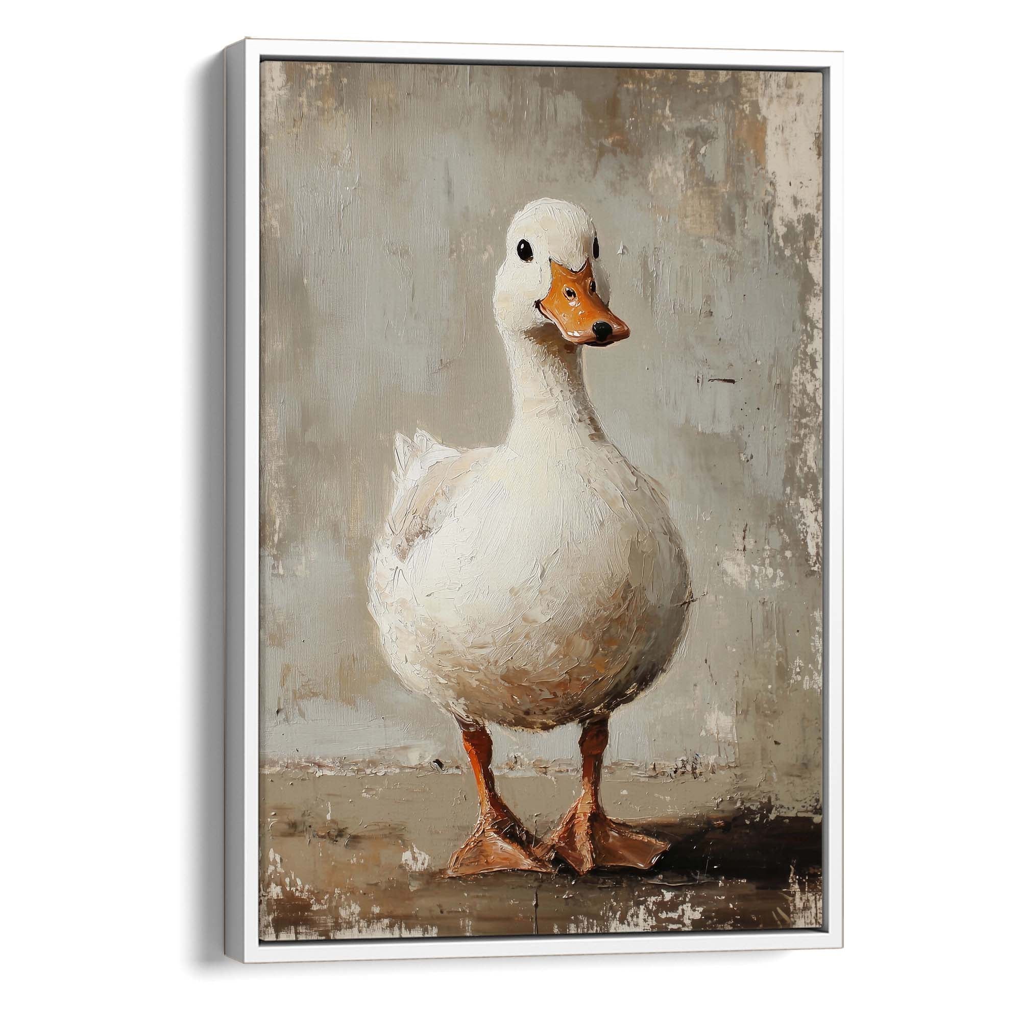 Vintage Quack Canvas Print