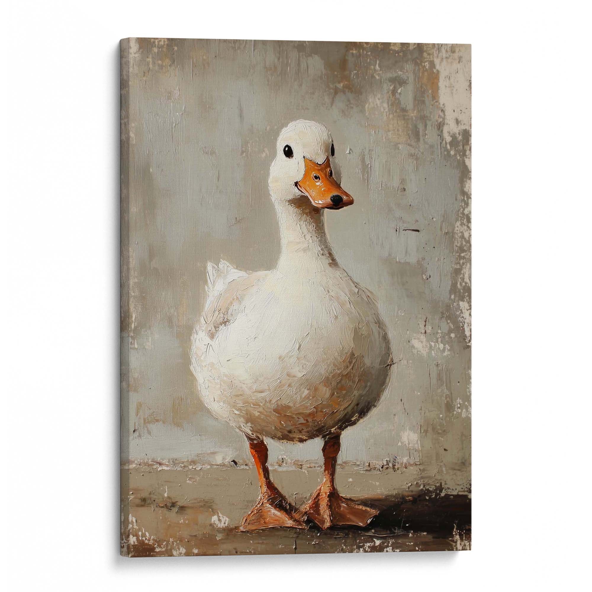 Vintage Quack Canvas Print