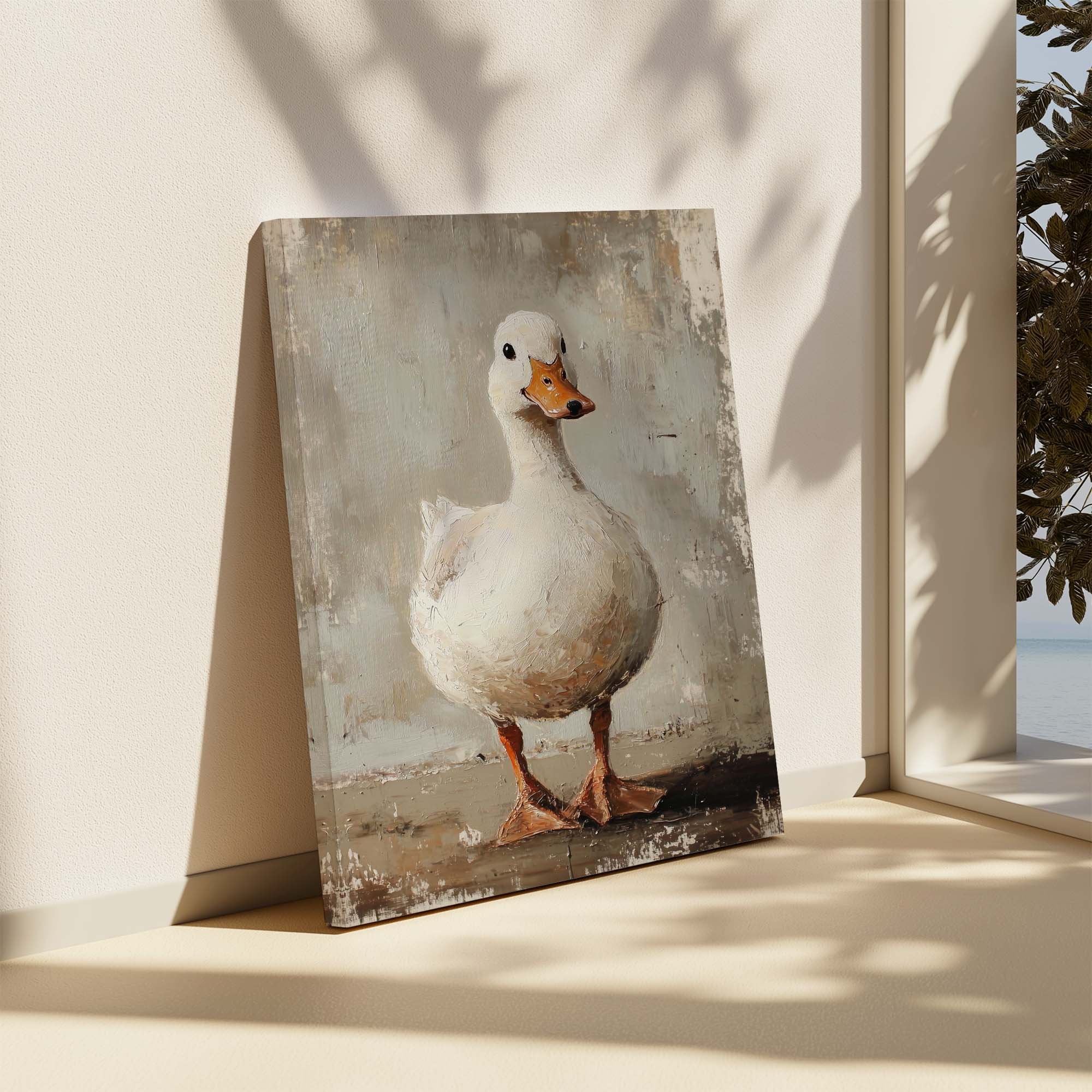 Vintage Quack Canvas Print