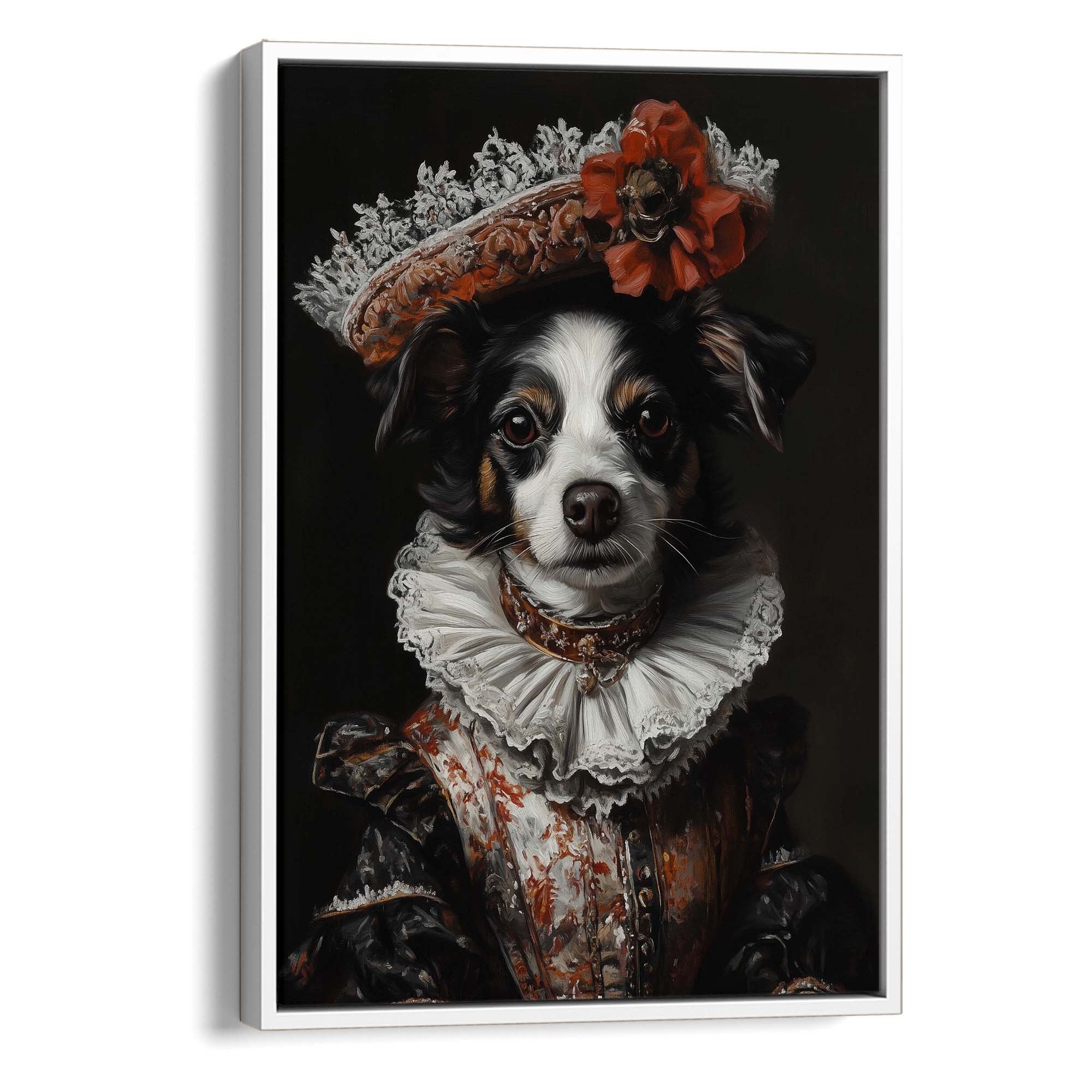 Baroque Dog No2 Canvas Print Canvas Art Wildfrog Art