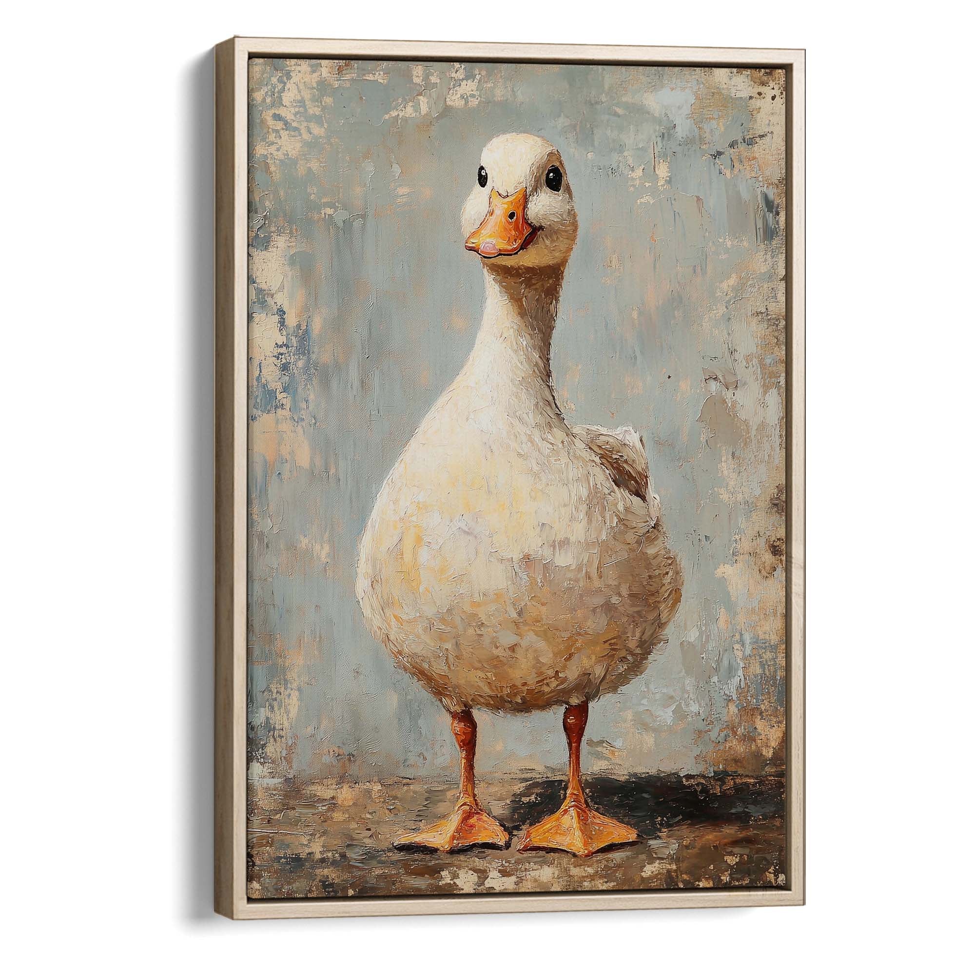 Happy Duckling Canvas Print
