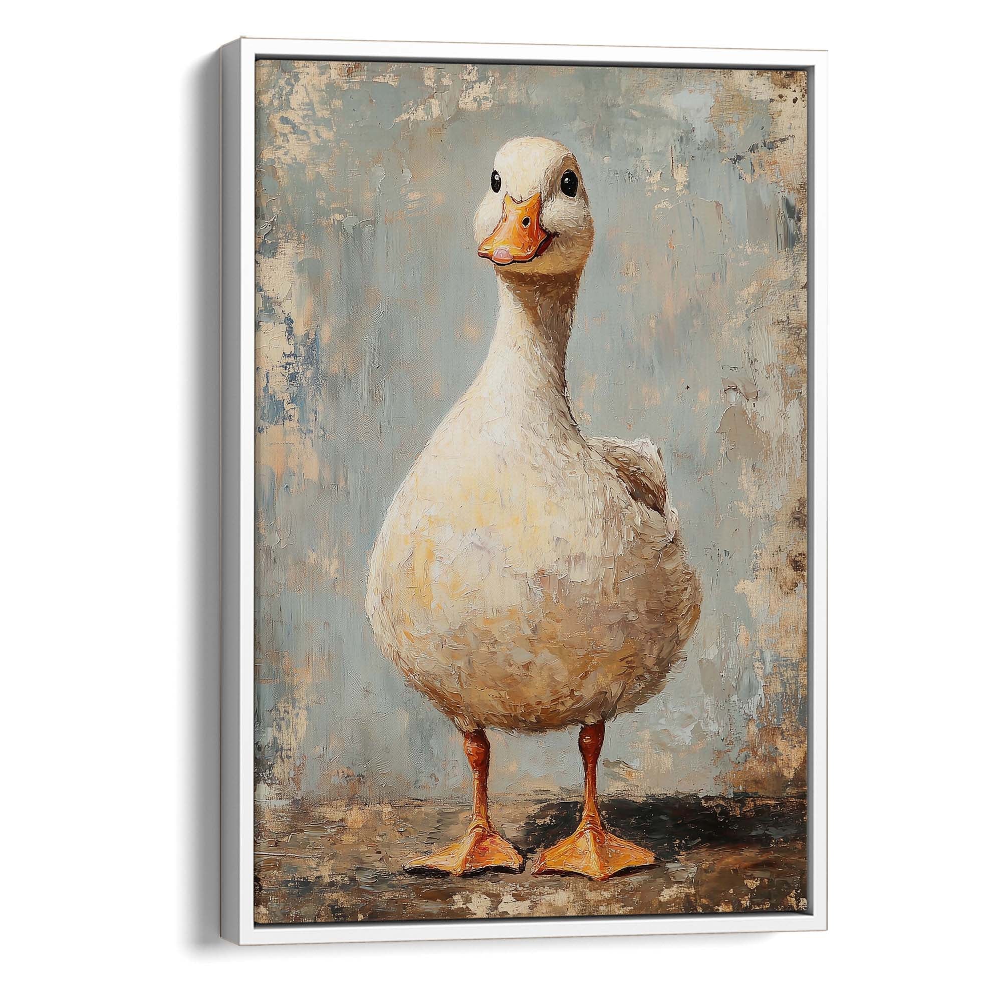 Happy Duckling Canvas Print