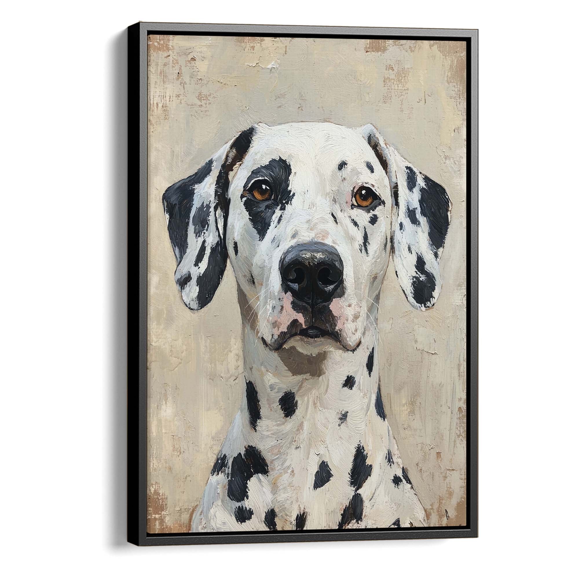 Noble Dalmatian Canvas Print