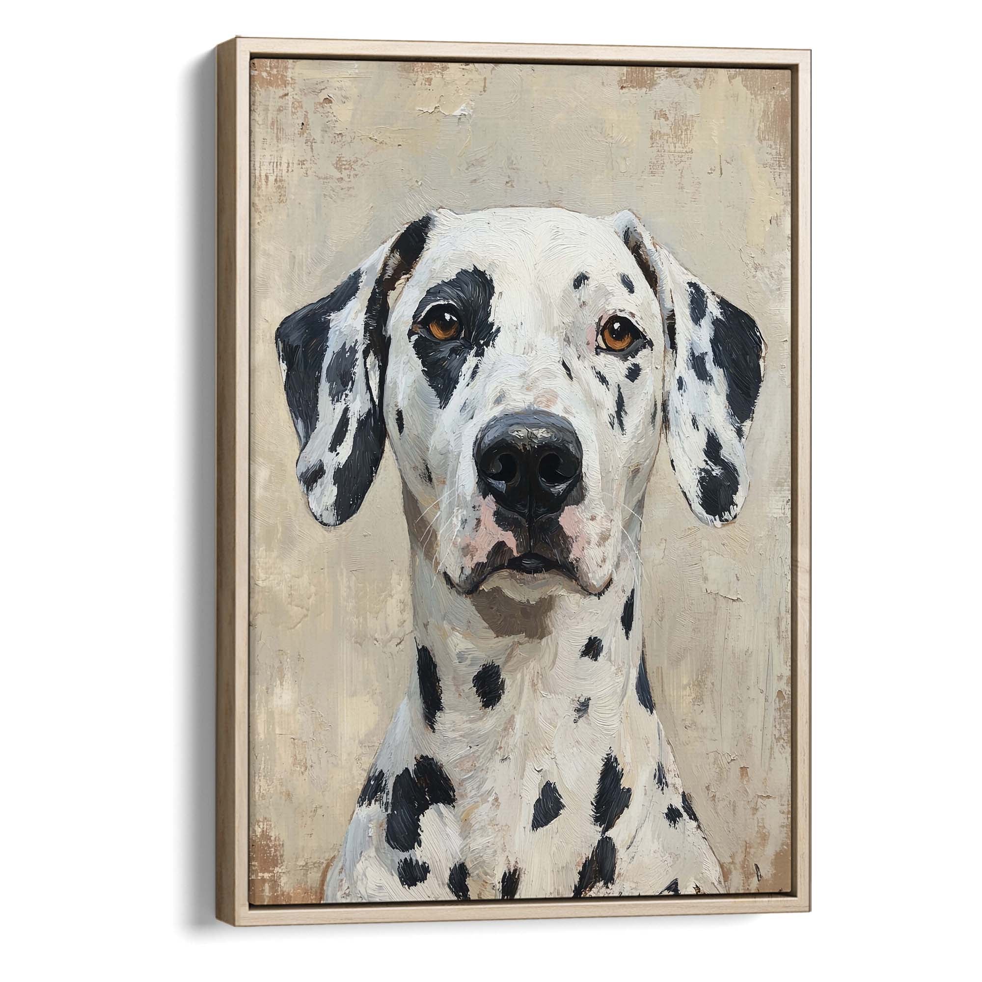 Noble Dalmatian Canvas Print