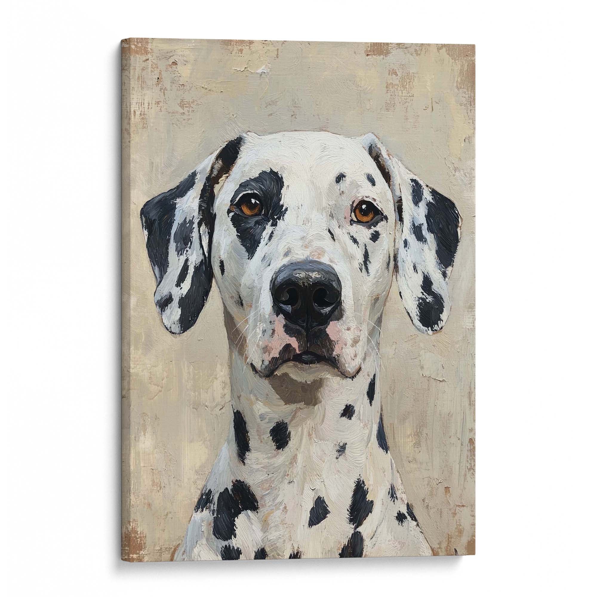 Noble Dalmatian Canvas Print