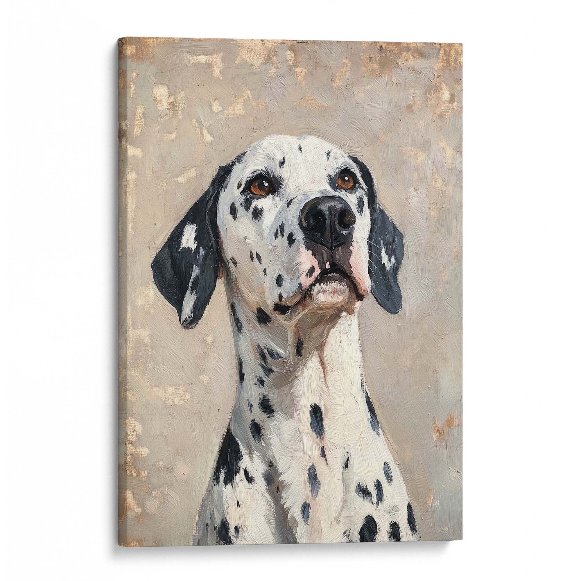 Regal Dalmatian Canvas Print