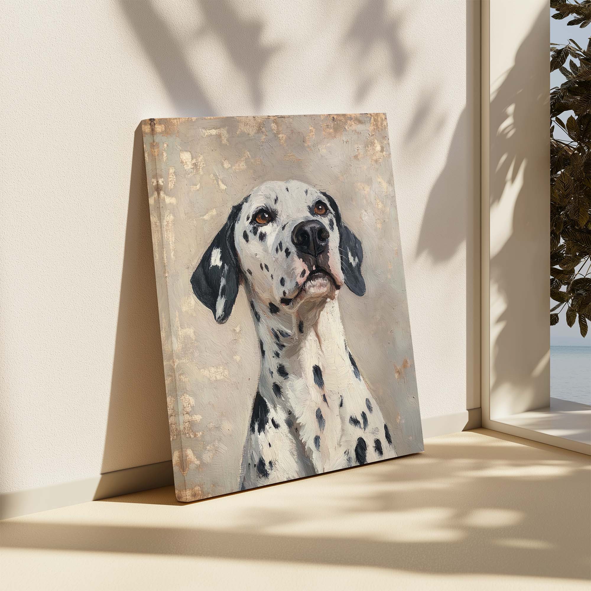 Regal Dalmatian Canvas Print