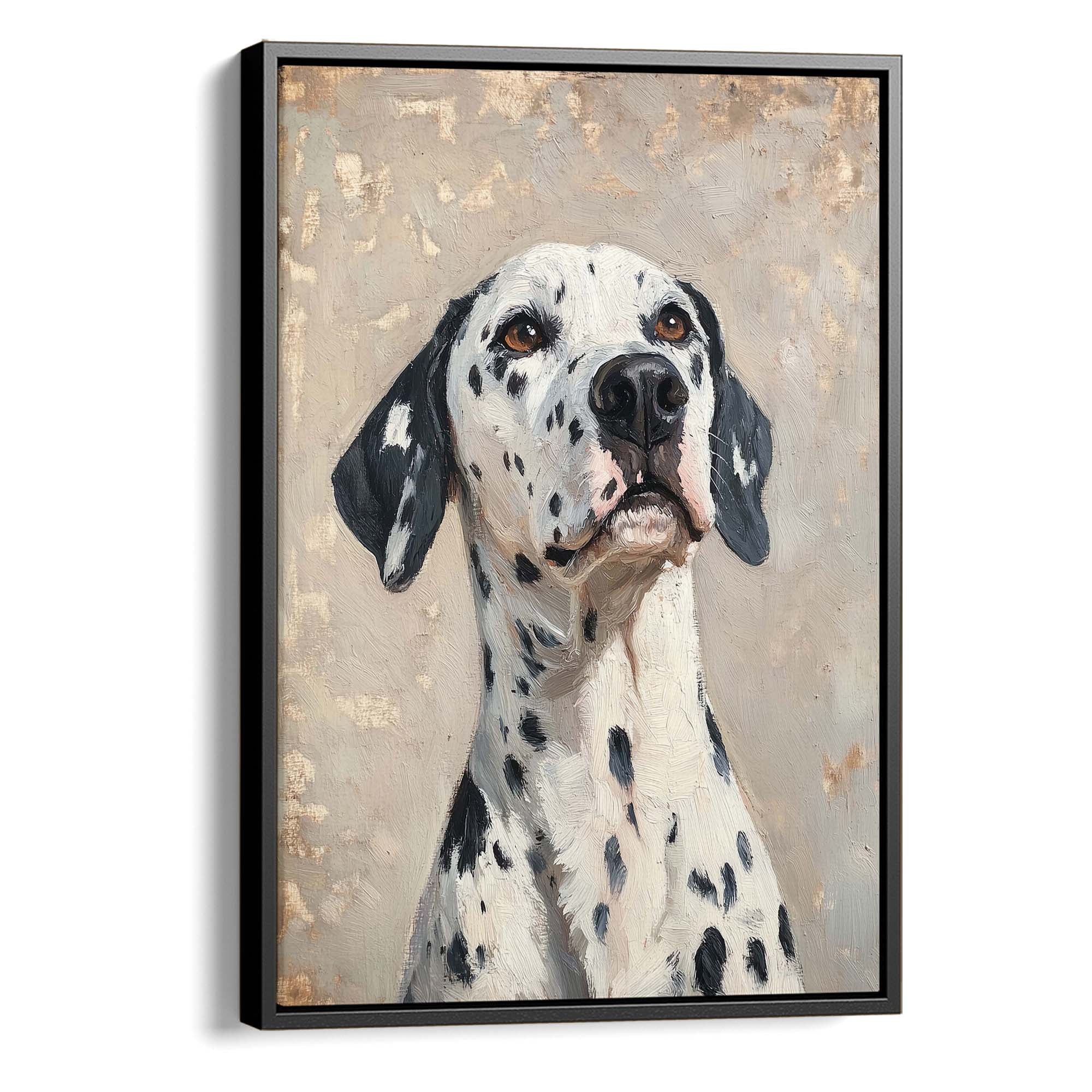 Regal Dalmatian Canvas Print