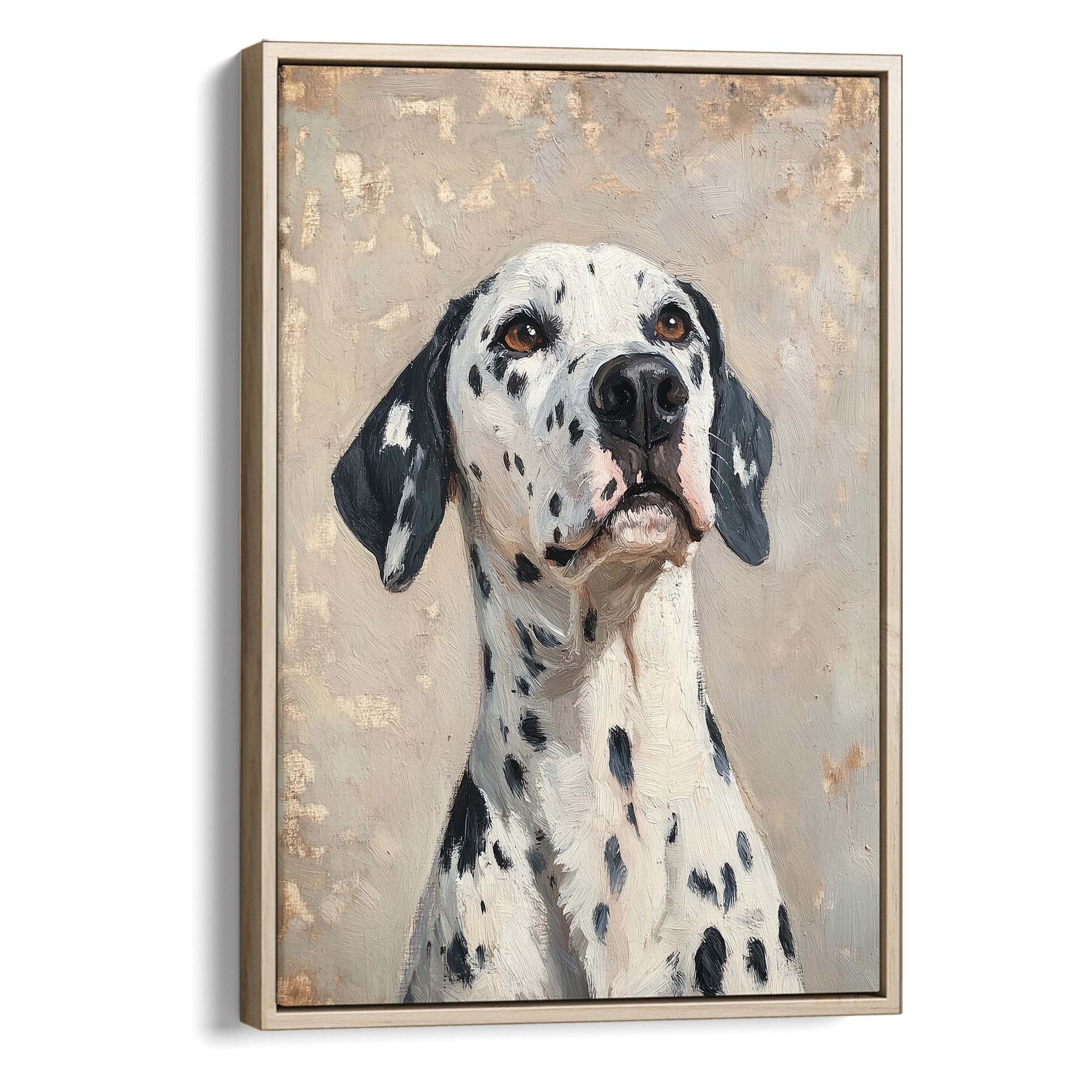 Regal Dalmatian Canvas Print