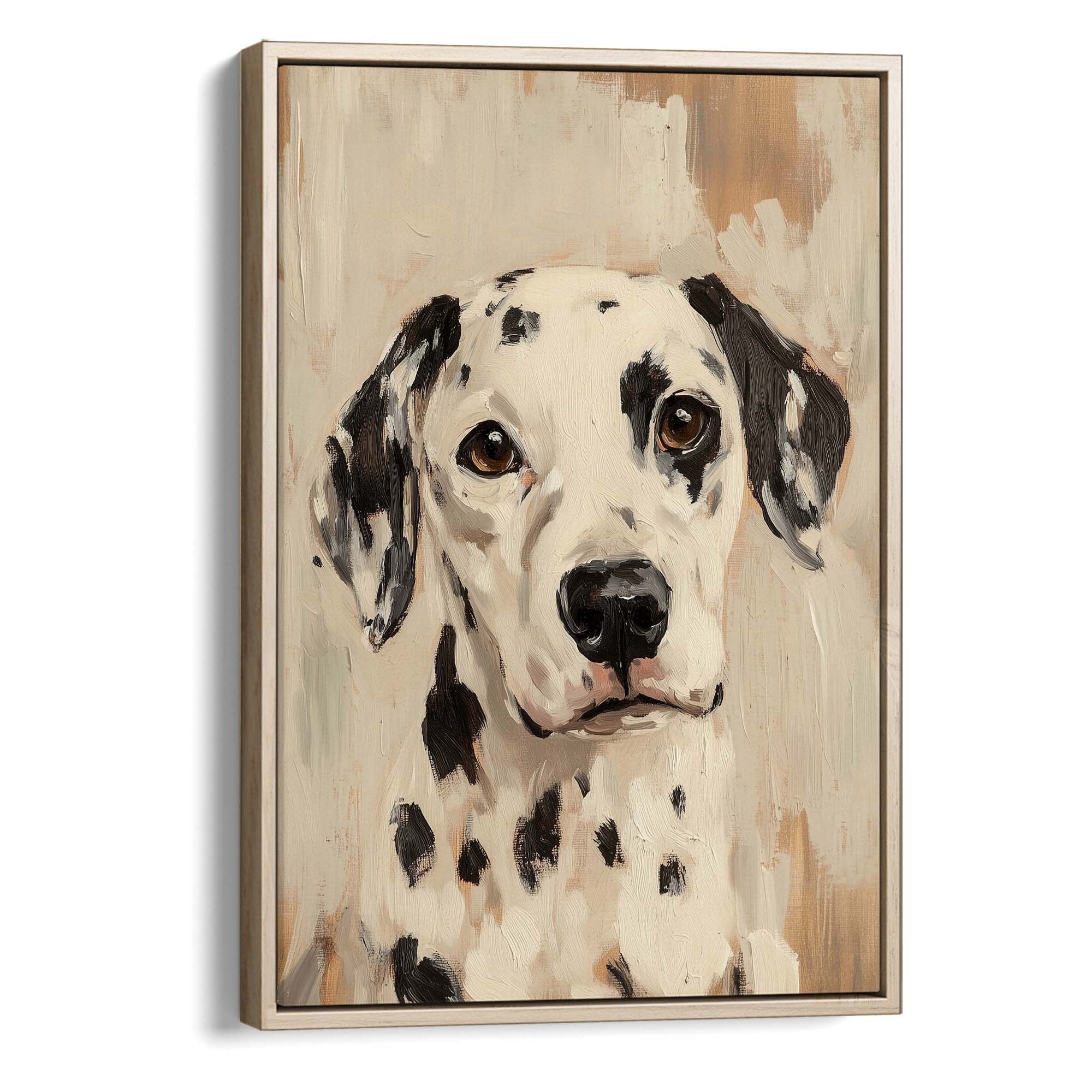 Dalmatian Pup Canvas Print
