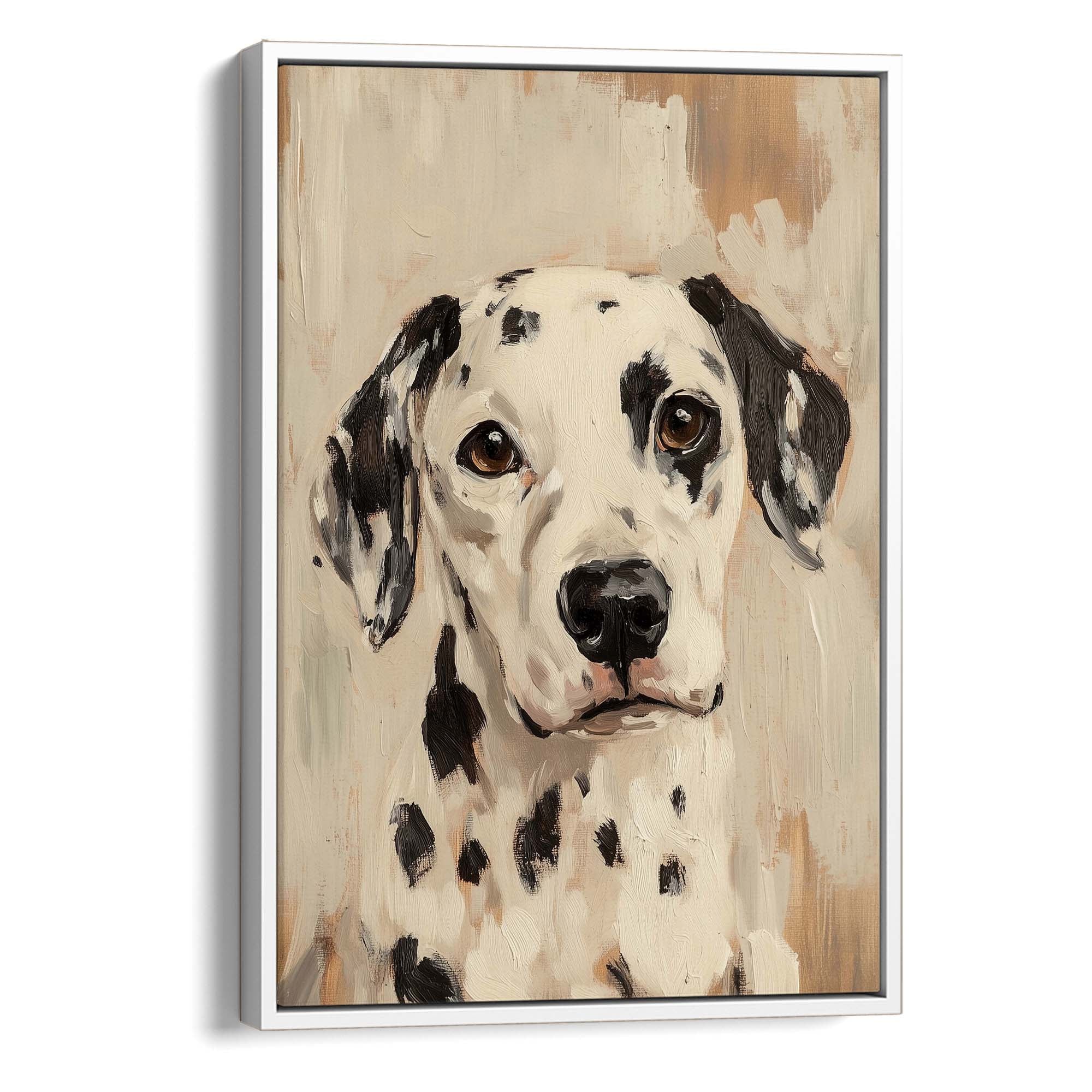 Dalmatian Pup Canvas Print