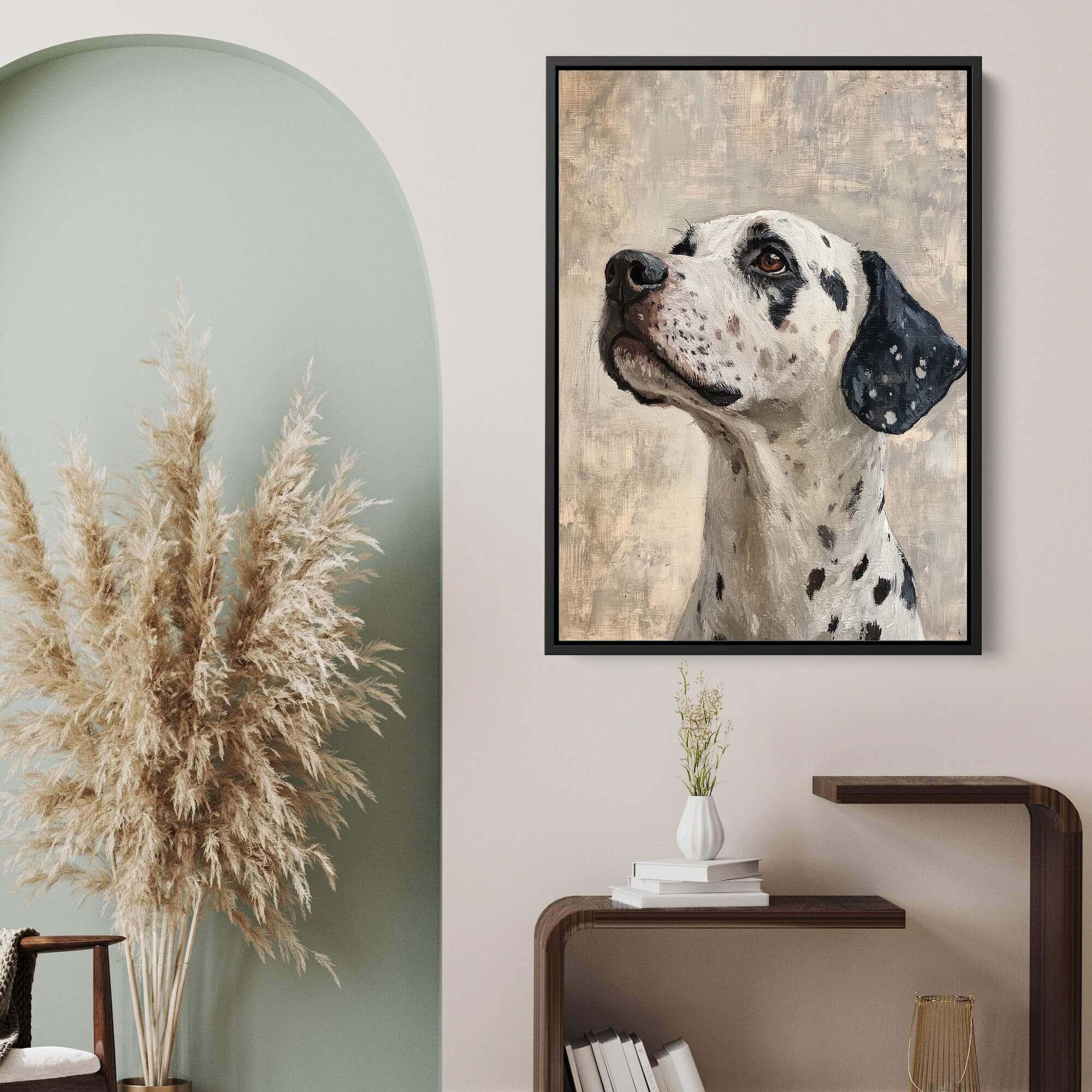 Proud Dalmatian Canvas Print