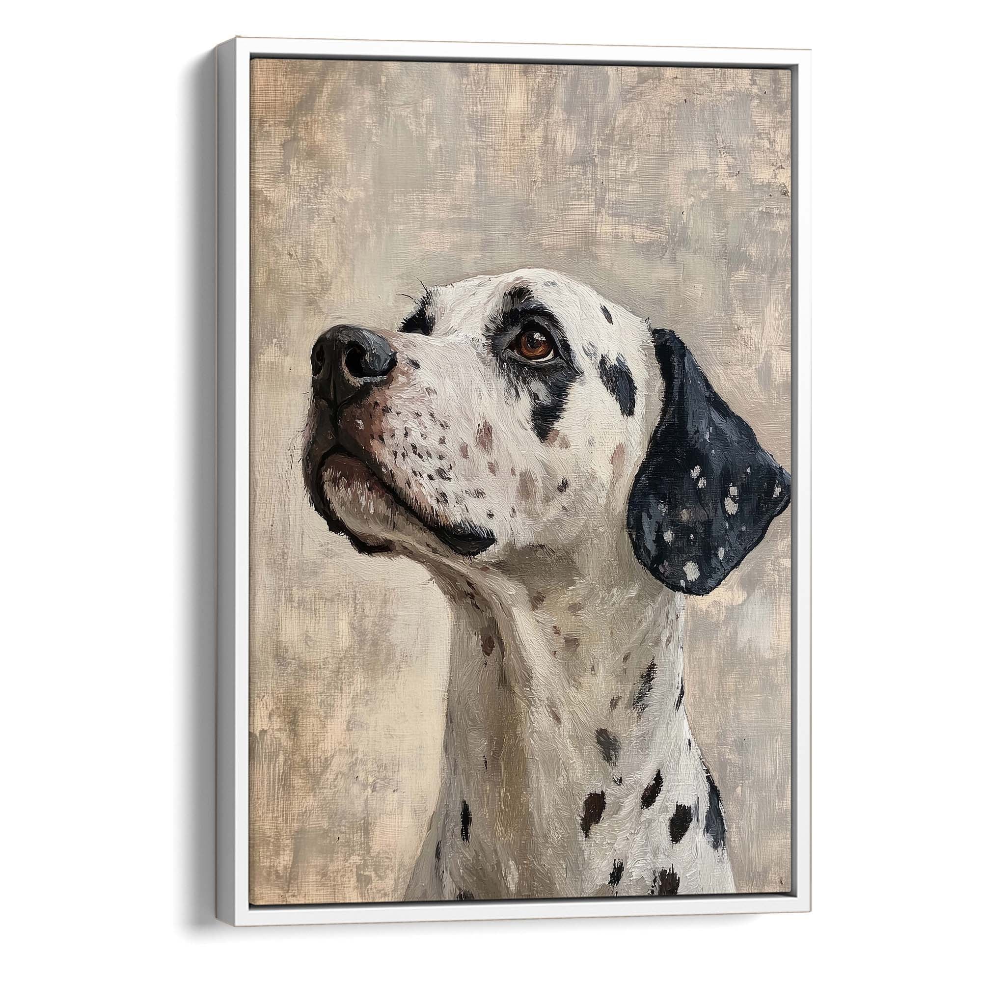 Proud Dalmatian Canvas Print