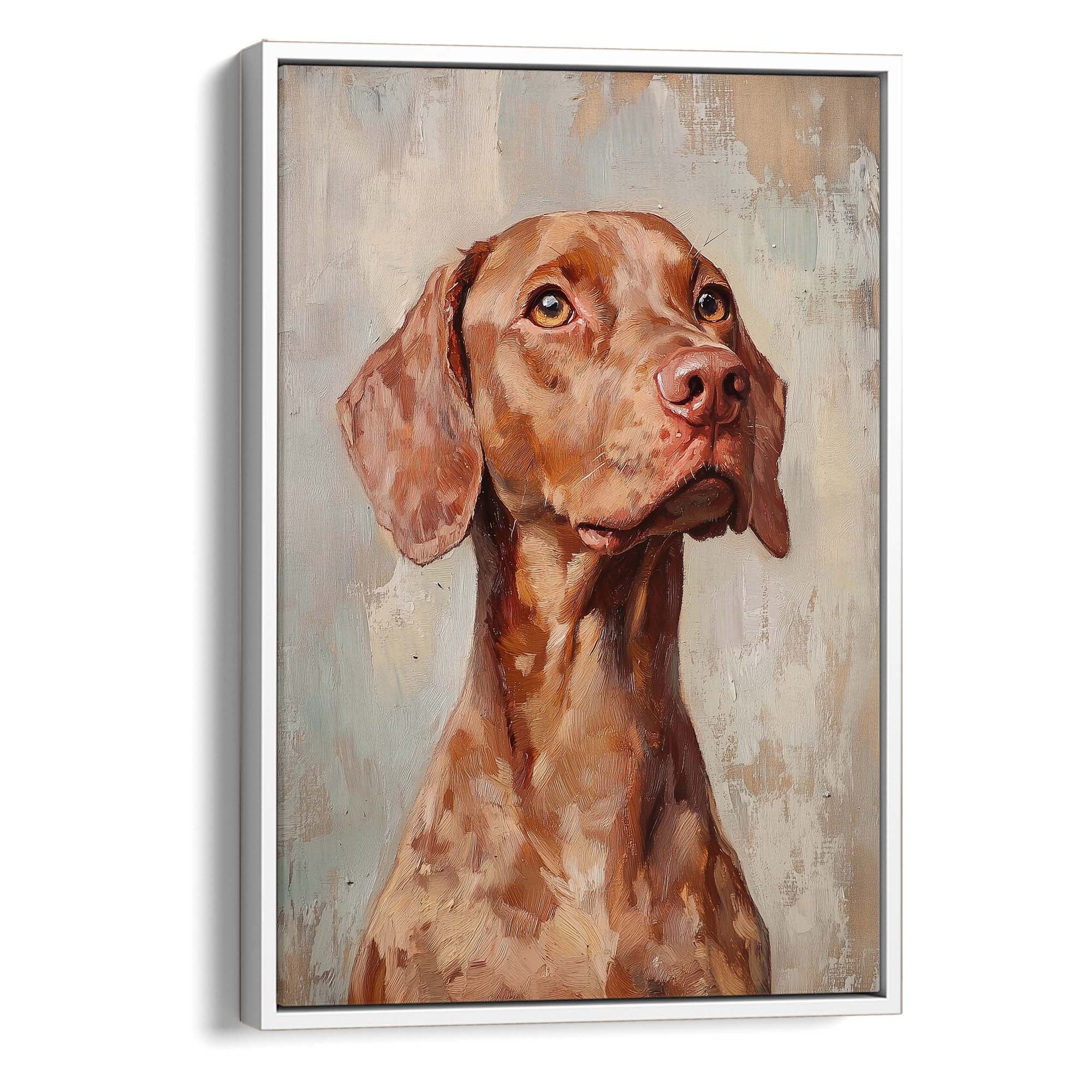Farmhouse Dog No1 Canvas Print