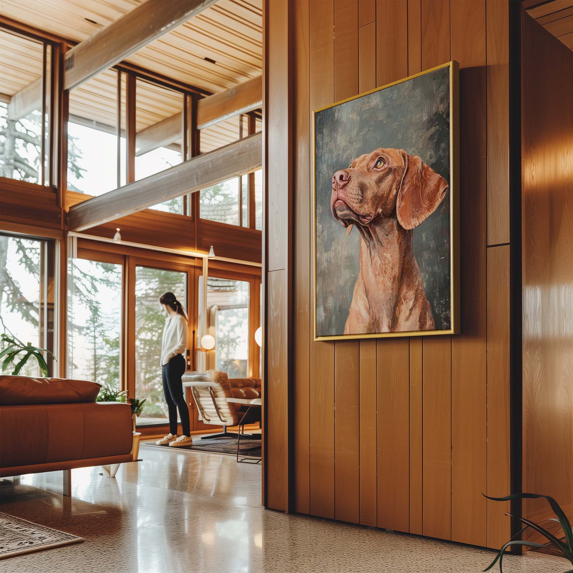 Man's Best Friend Canvas Print