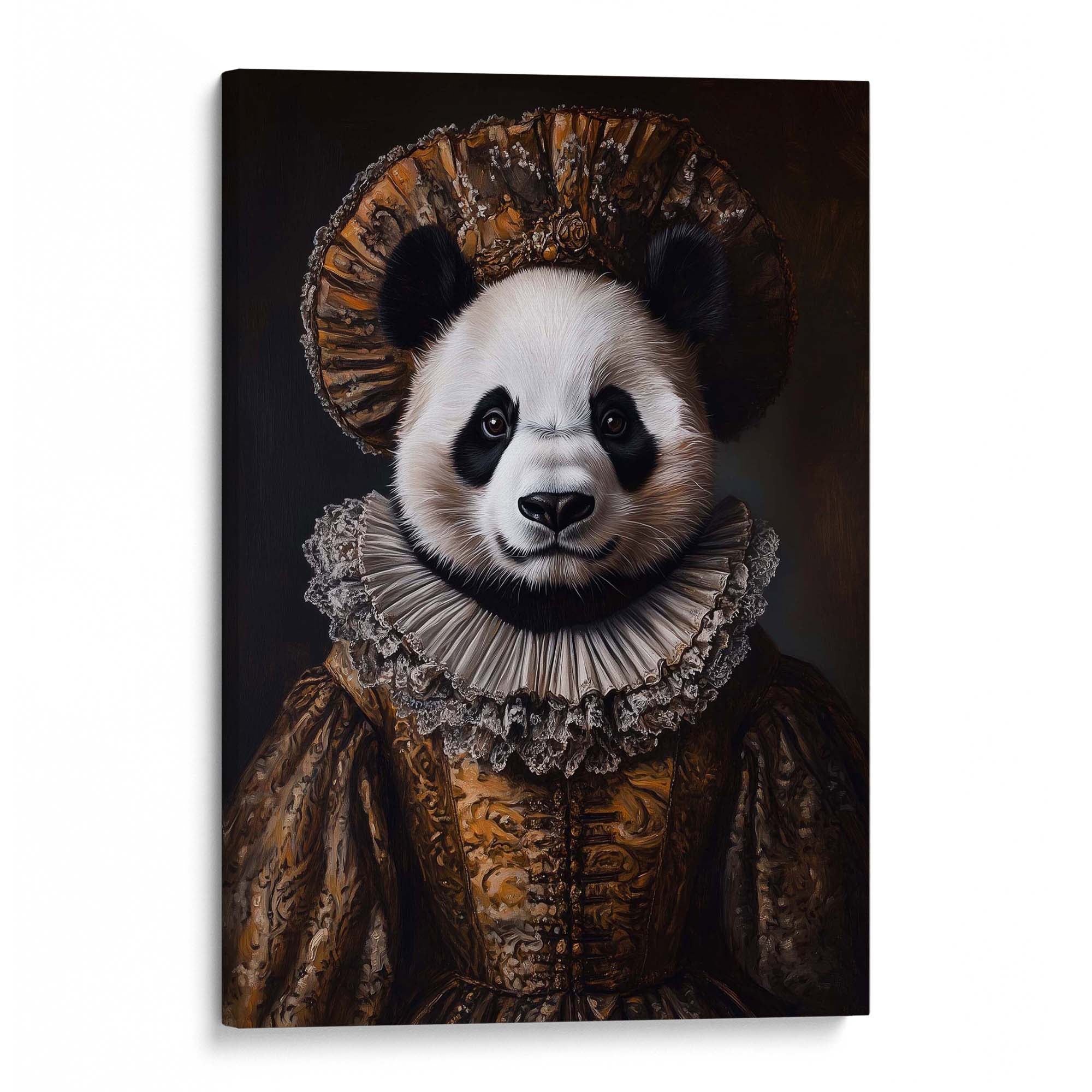 Baroque Panda Canvas Print Canvas Art Wildfrog Art