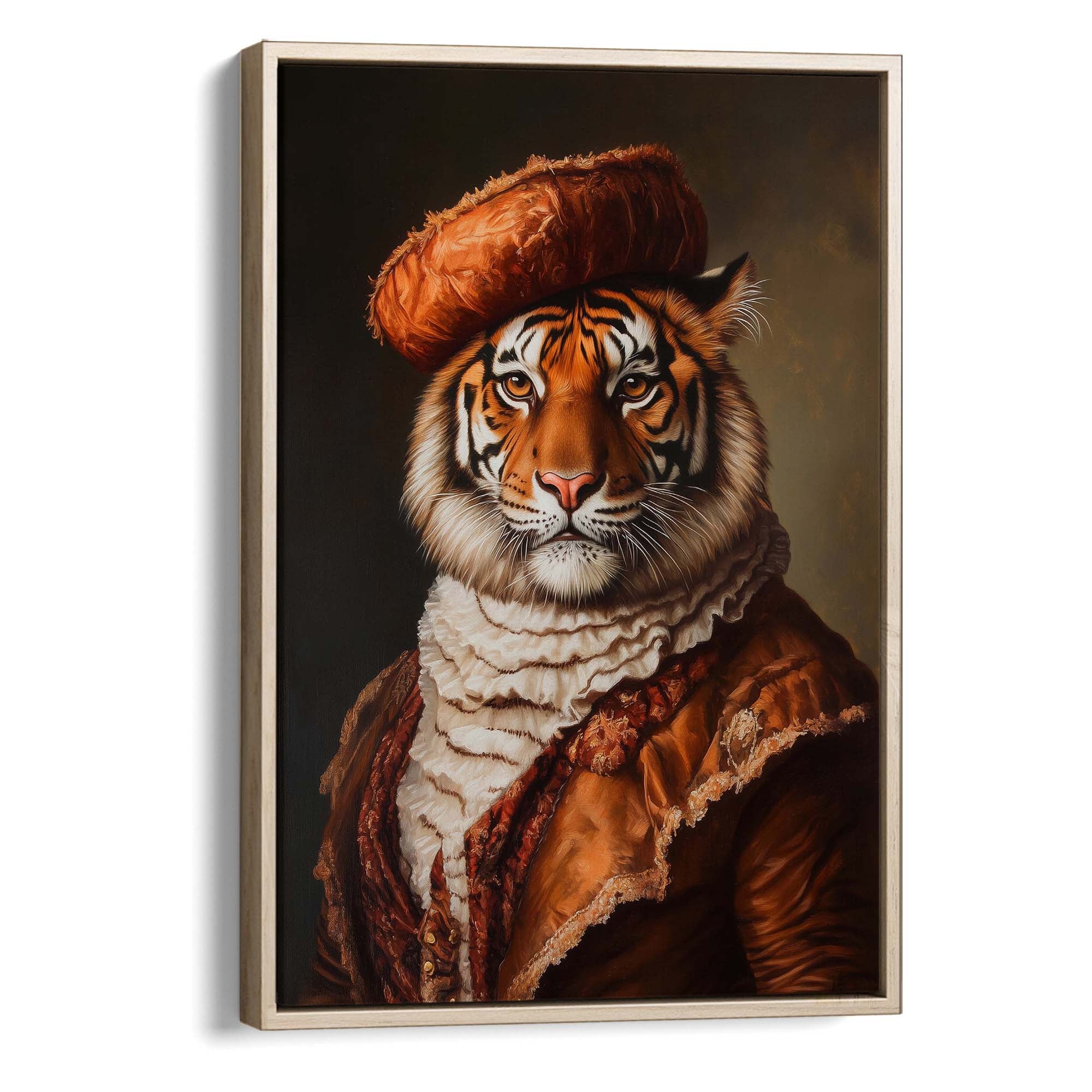 Baroque Tiger No1 Canvas Print Canvas Art Wildfrog Art