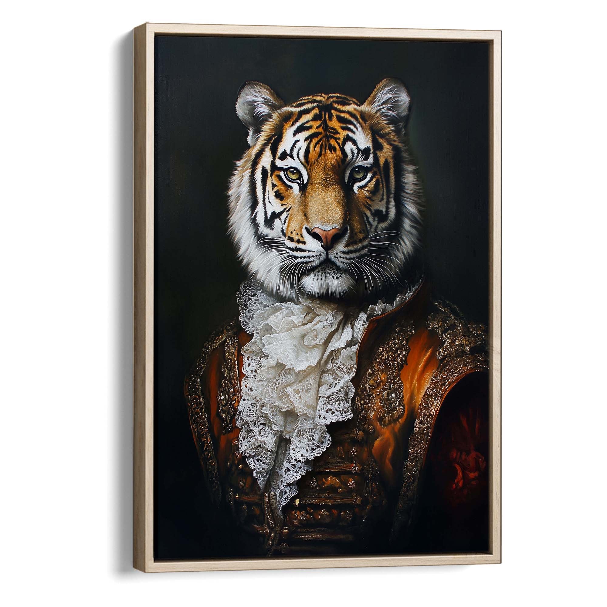 Baroque Tiger No2 Canvas Print Canvas Art Wildfrog Art