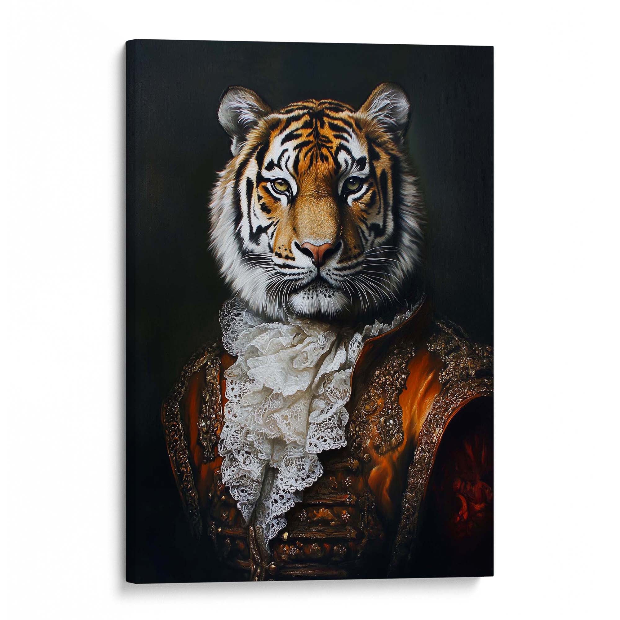 Baroque Tiger No2 Canvas Print Canvas Art Wildfrog Art