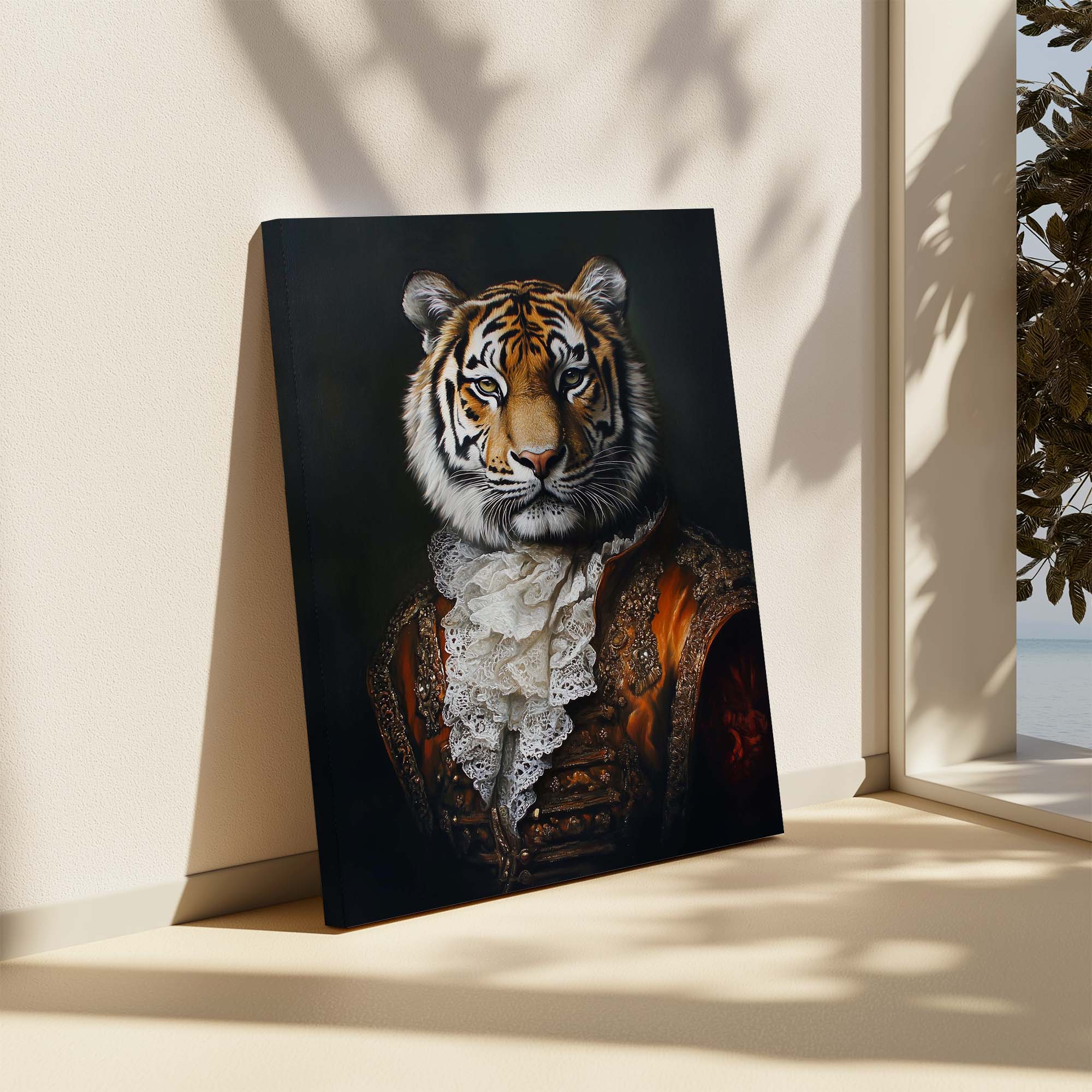 Baroque Tiger No2 Canvas Print Canvas Art Wildfrog Art