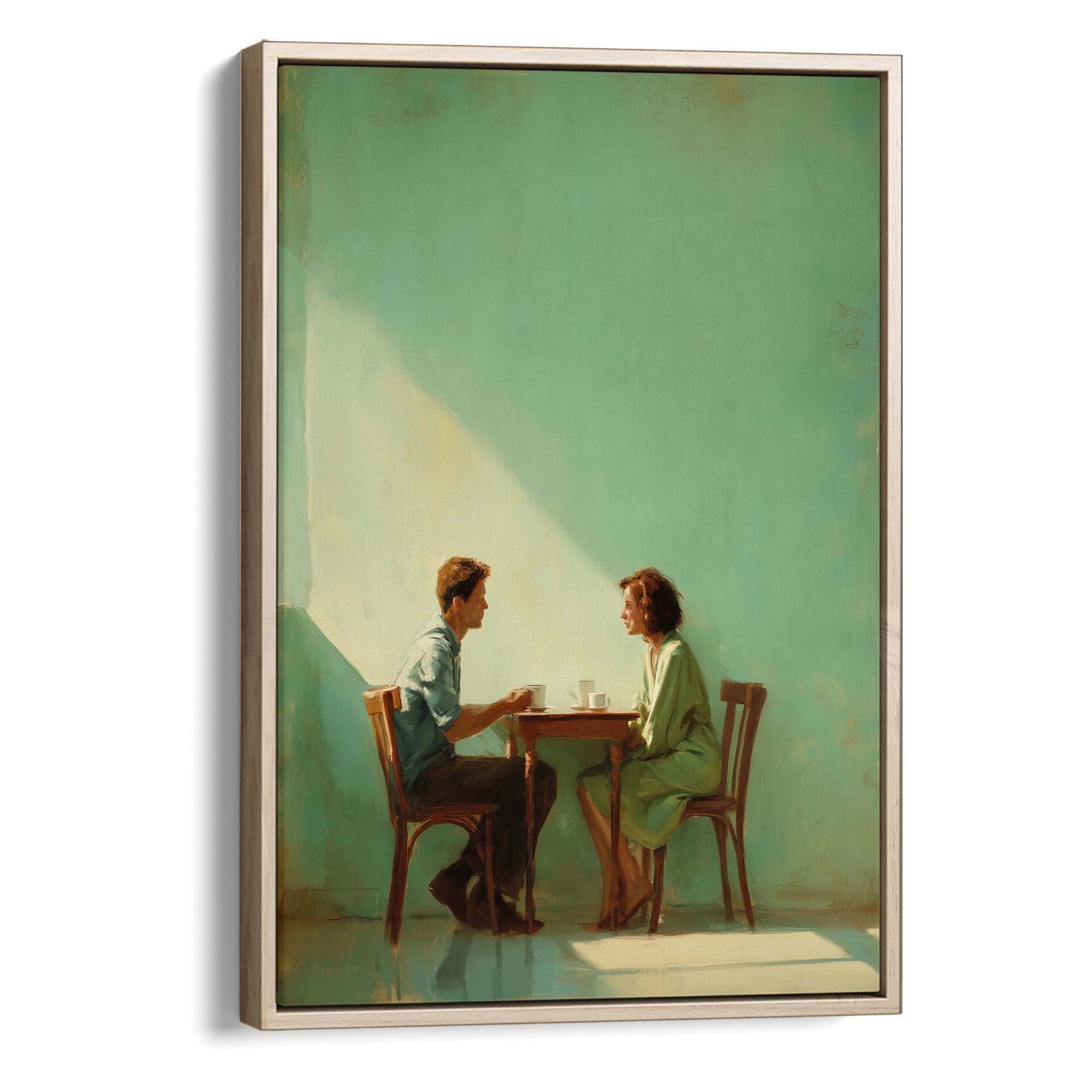 Afternoon Conversation Canvas Print
