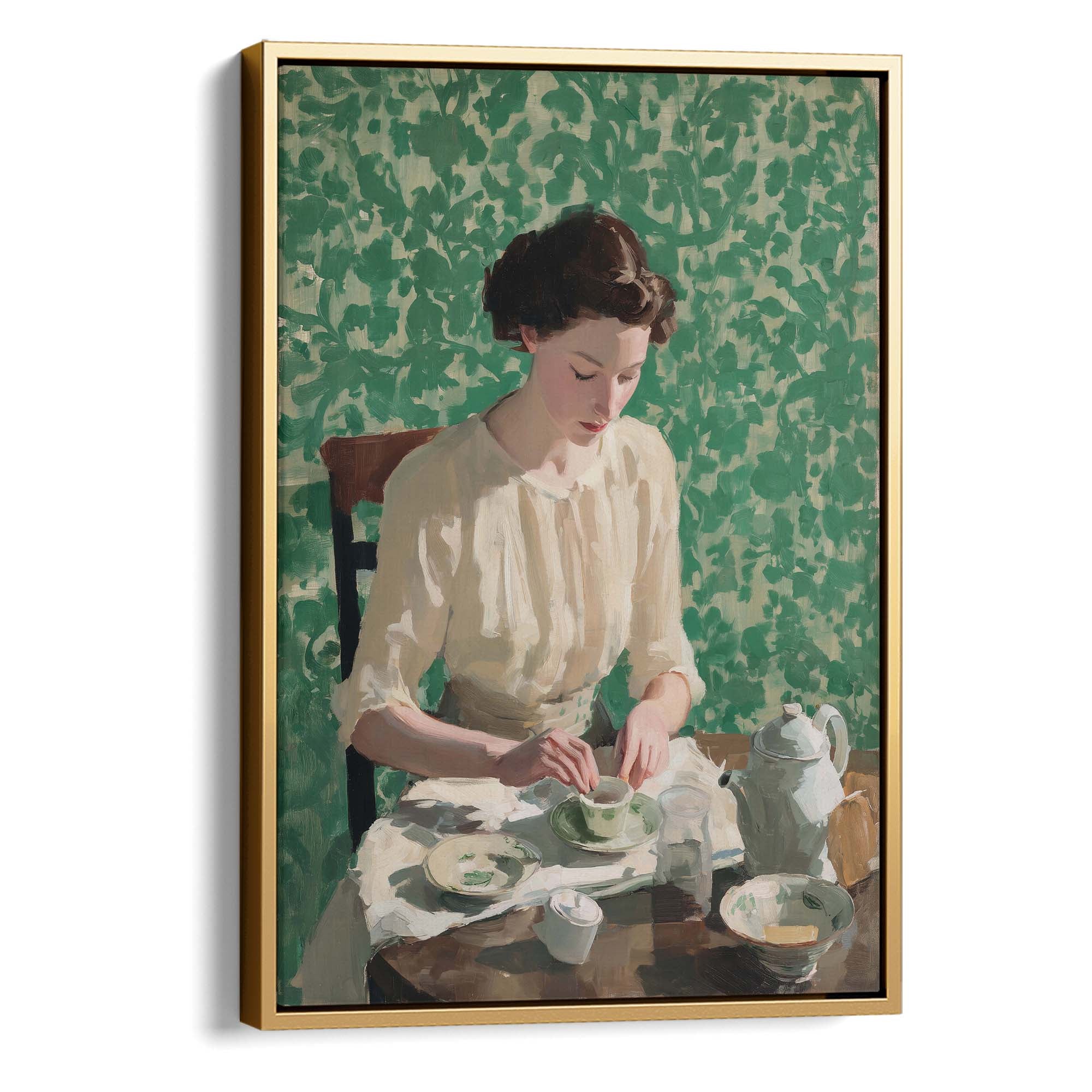 Afternoon Tea Canvas Print Canvas Art Wildfrog Art