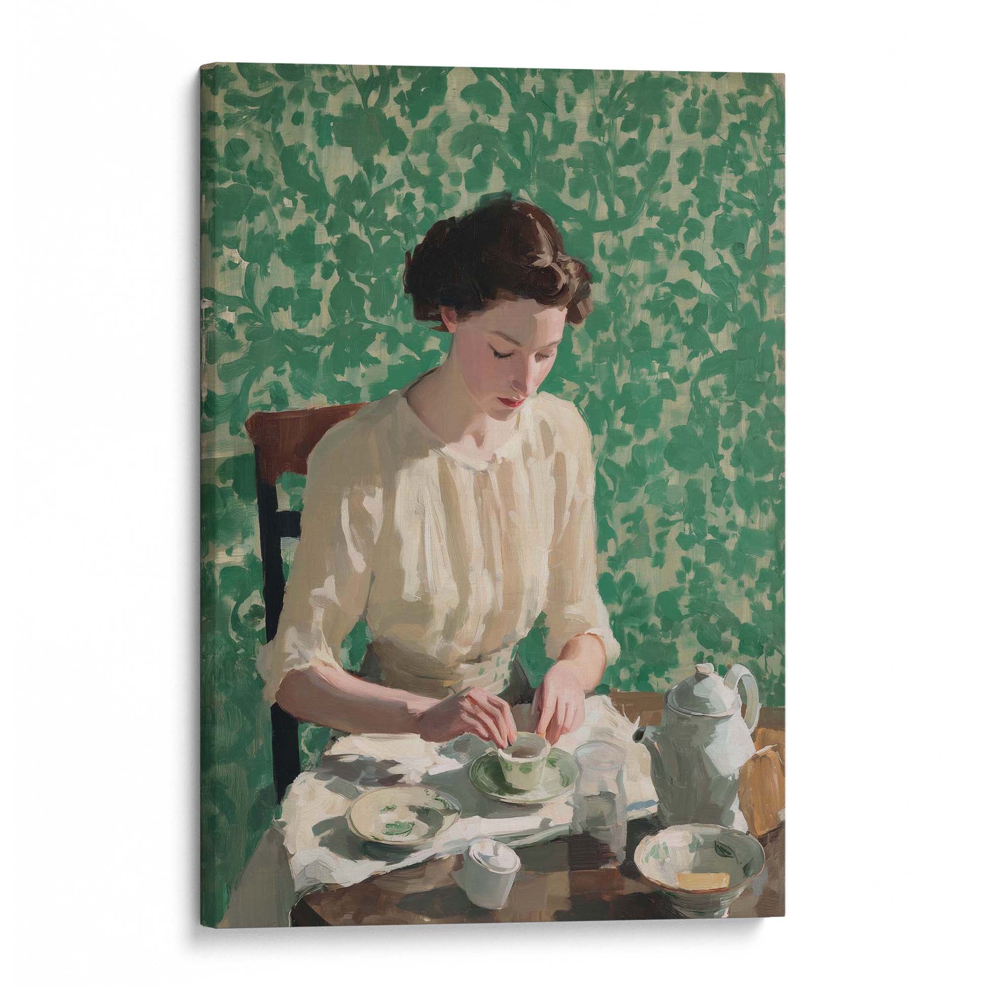 Afternoon Tea Canvas Print Canvas Art Wildfrog Art