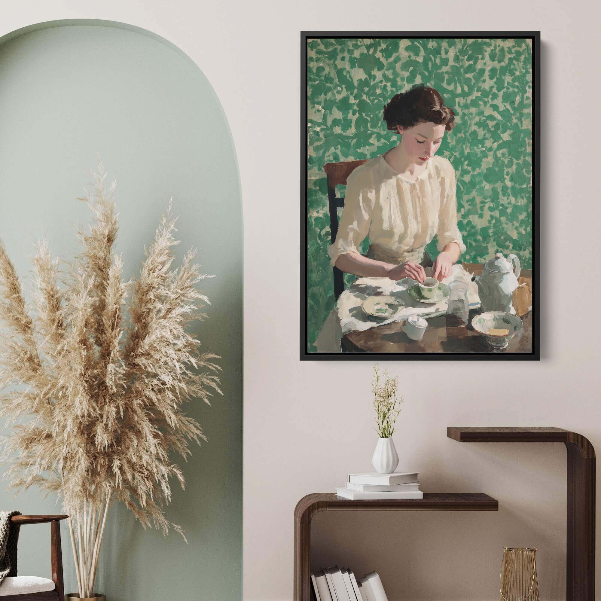 Afternoon Tea Canvas Print Canvas Art Wildfrog Art