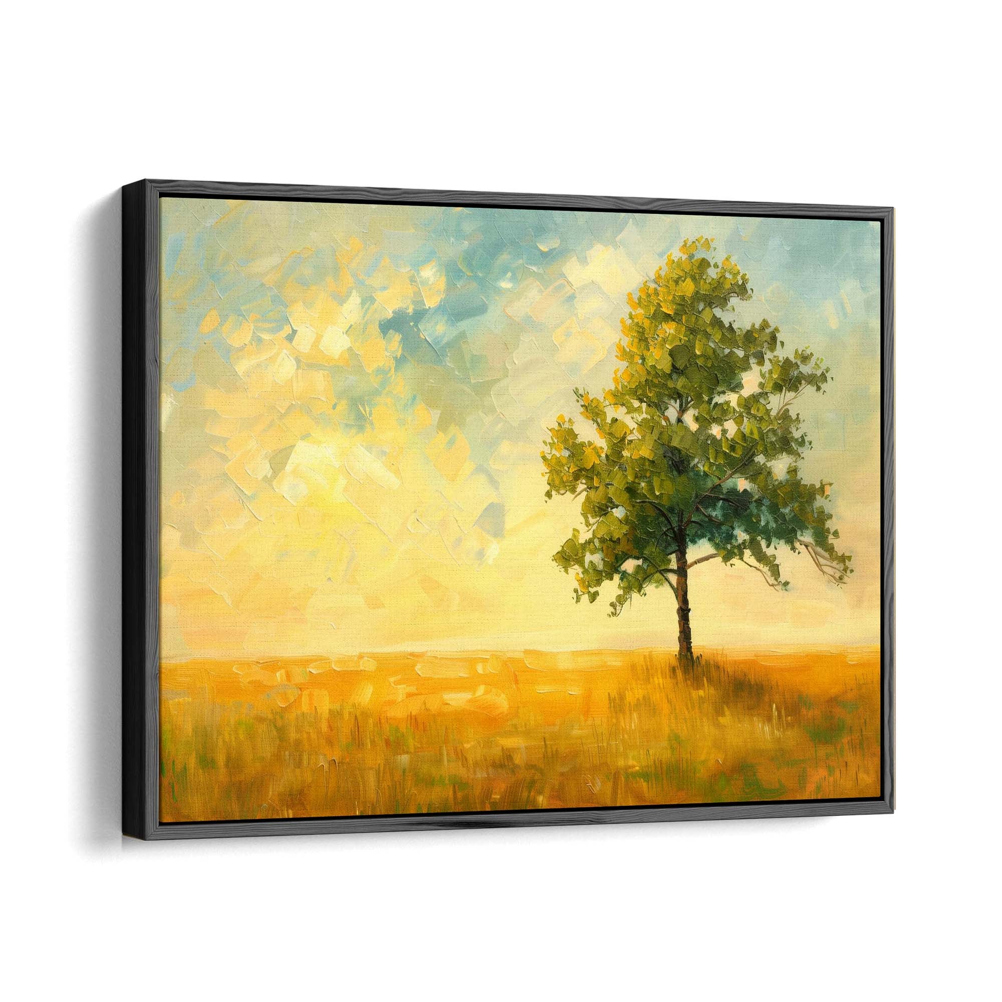 Amber Shade Grove Canvas Print