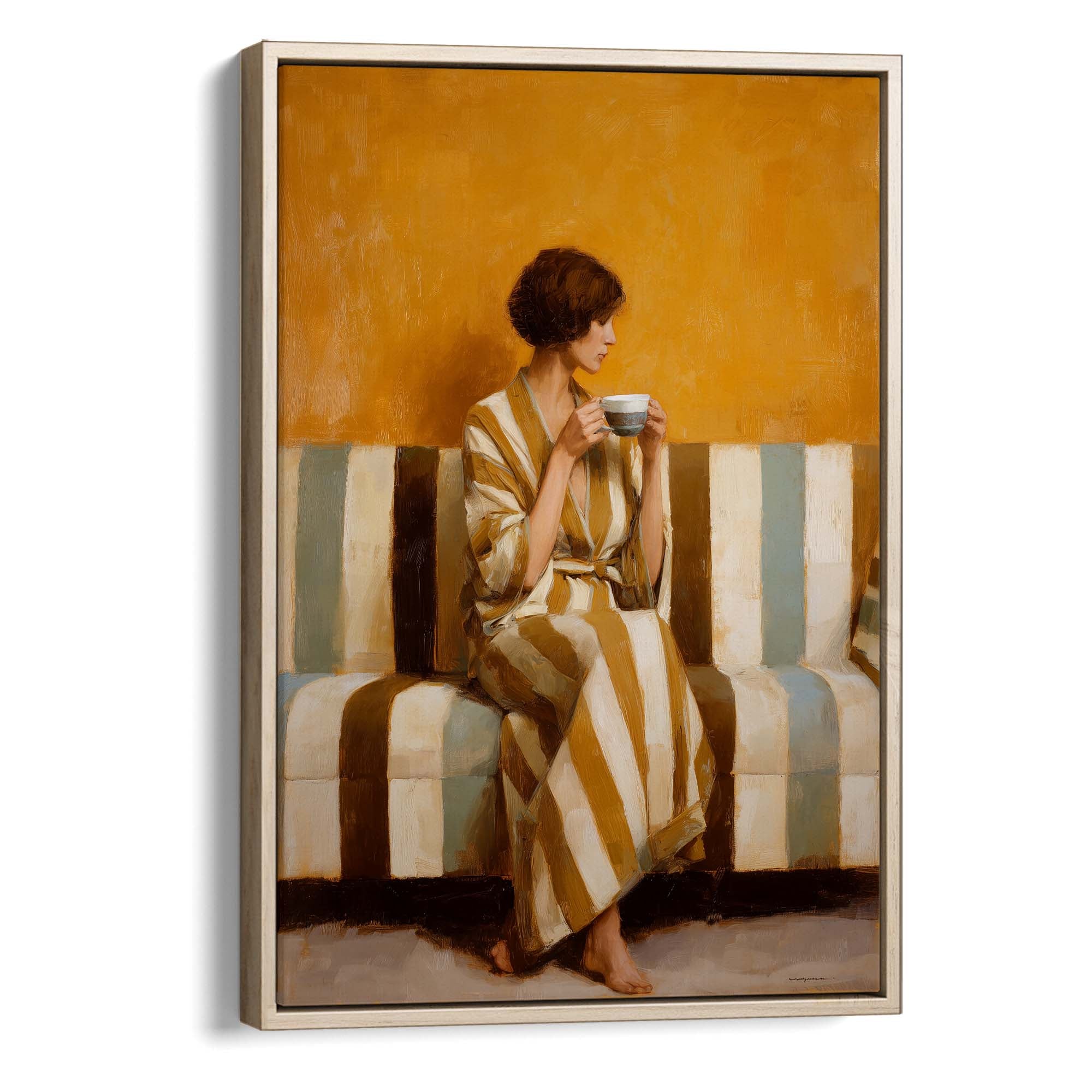 Amber Silence Canvas Print Canvas Art Wildfrog Art
