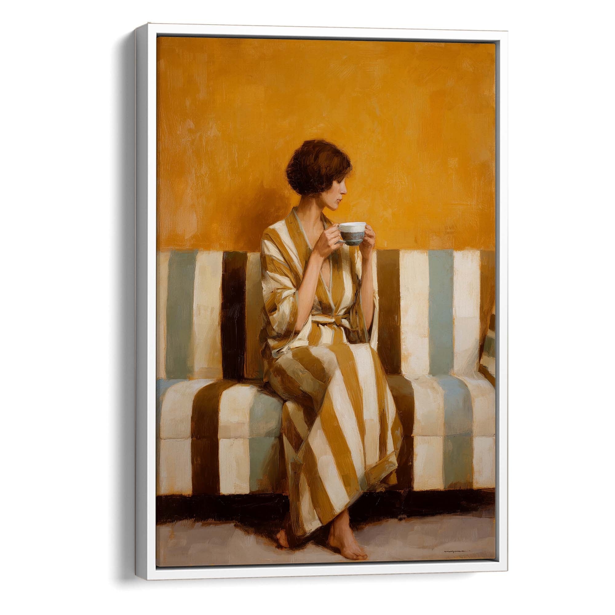 Amber Silence Canvas Print Canvas Art Wildfrog Art