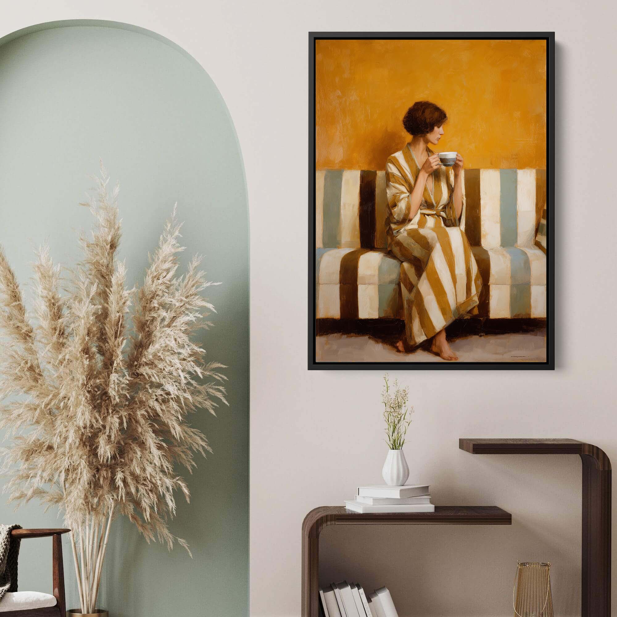 Amber Silence Canvas Print Canvas Art Wildfrog Art