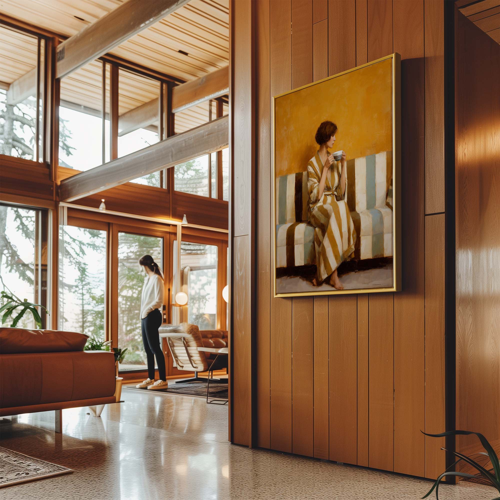 Amber Silence Canvas Print Canvas Art Wildfrog Art