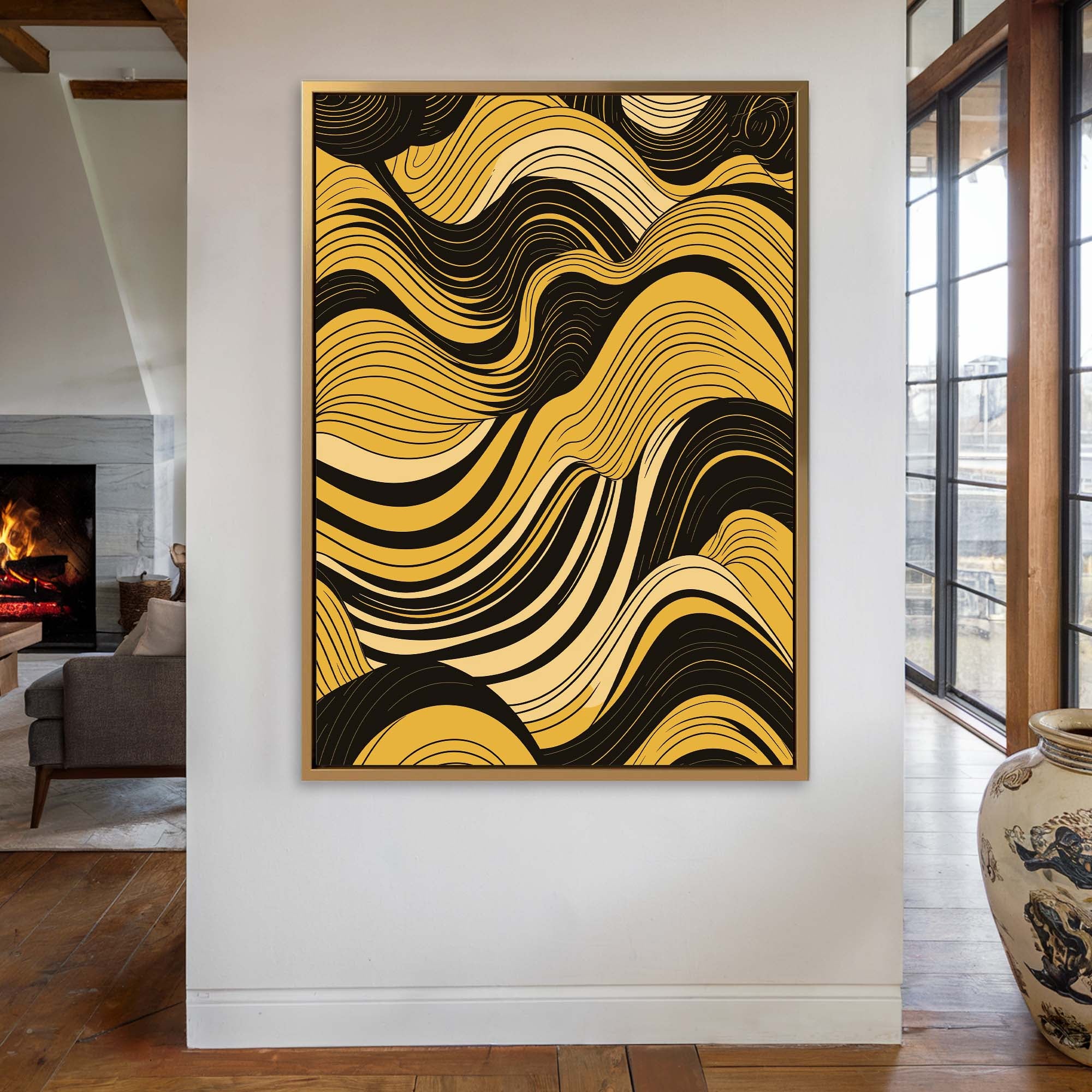 Amber Waves Canvas Print Canvas Art Wildfrog Art