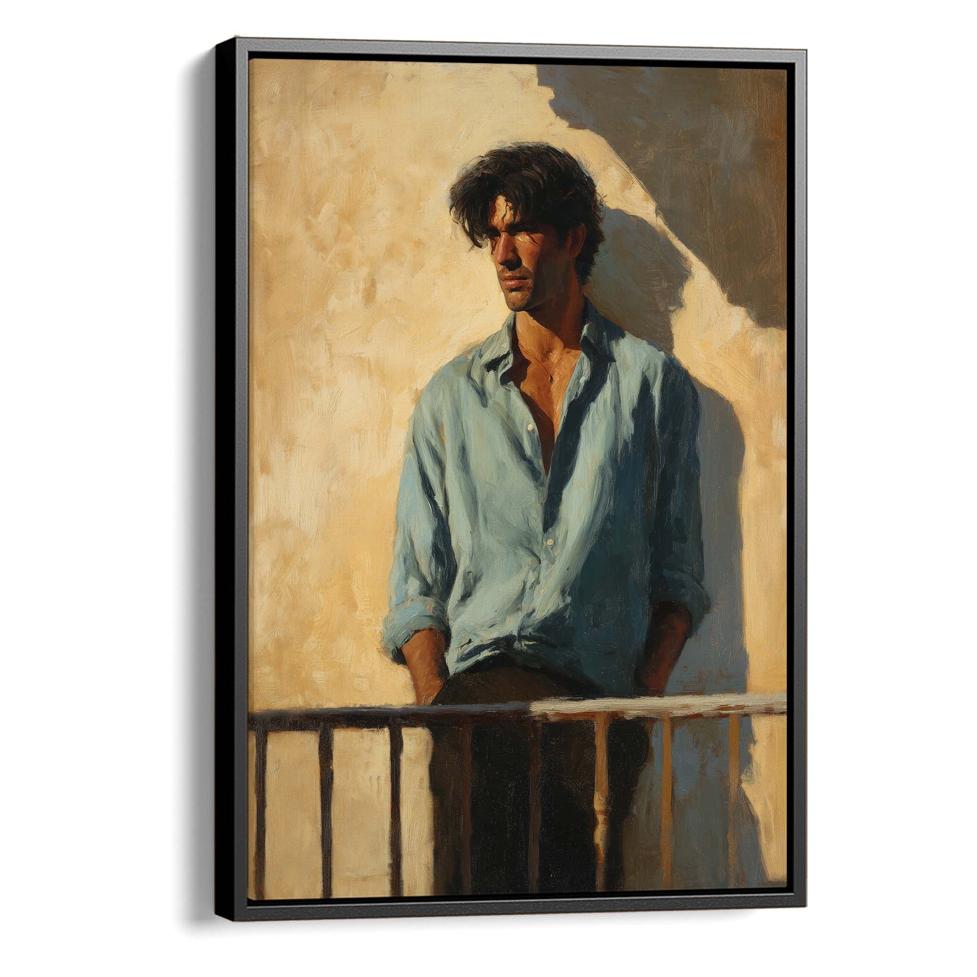 Balcony Calm Canvas Print Canvas Art Wildfrog Art