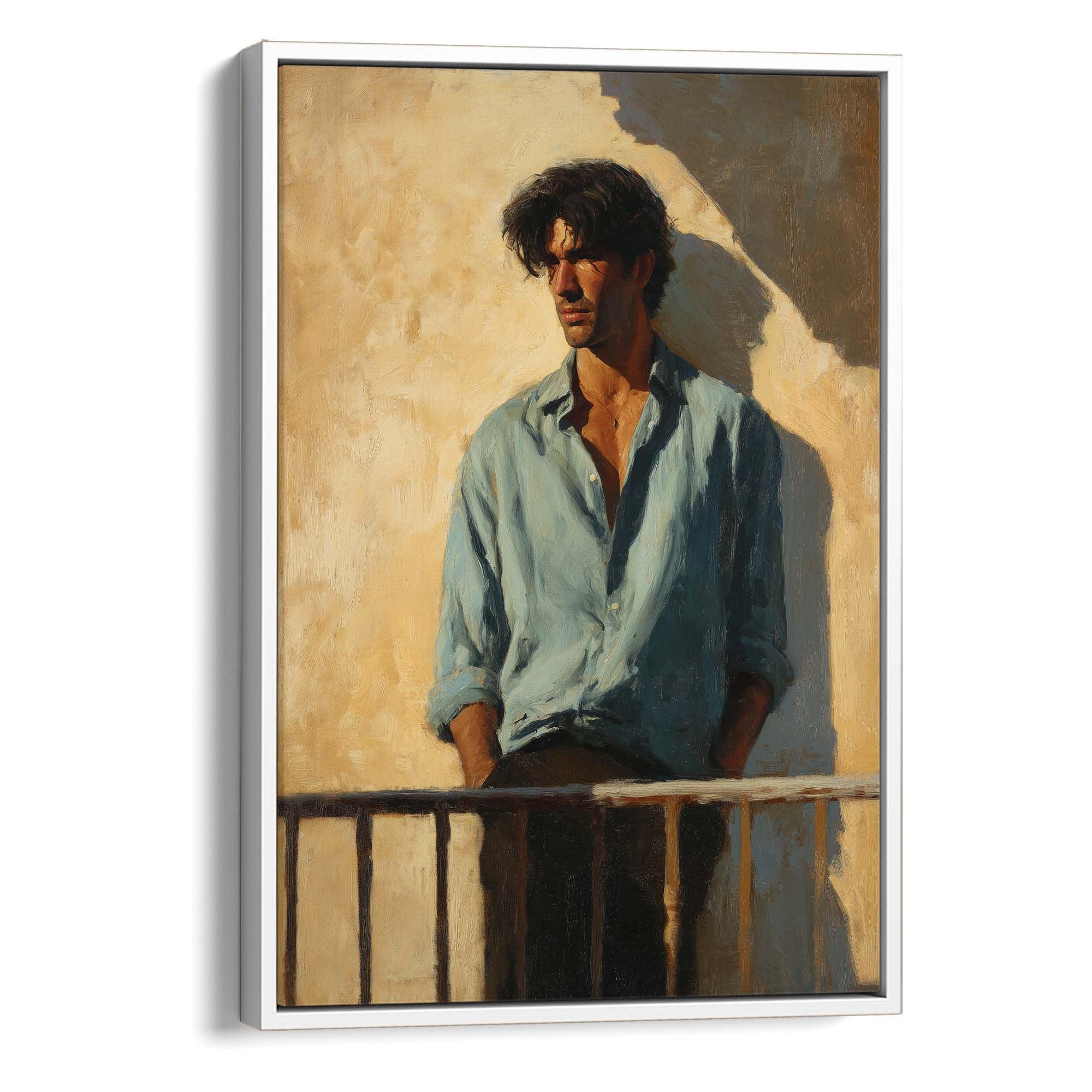 Balcony Calm Canvas Print Canvas Art Wildfrog Art