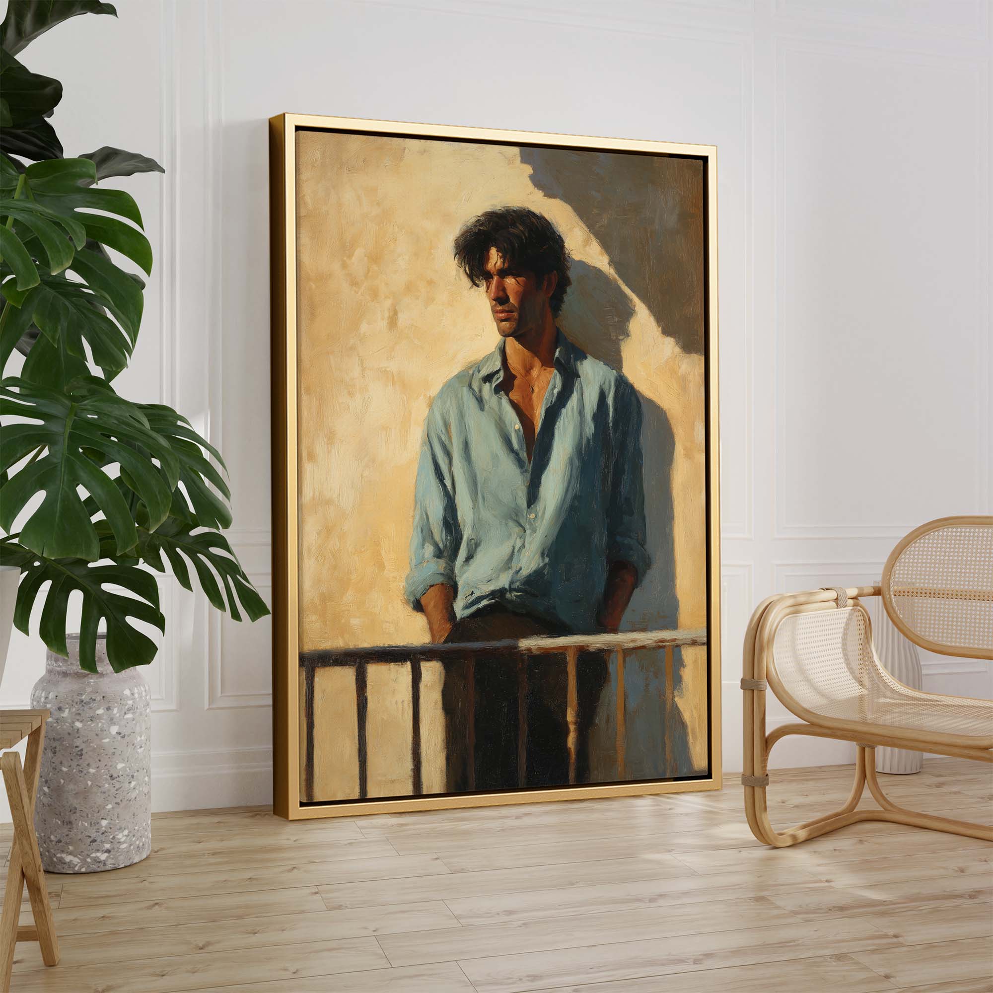 Balcony Calm Canvas Print Canvas Art Wildfrog Art