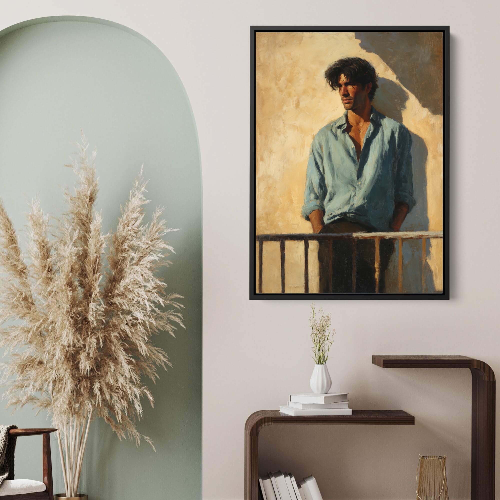 Balcony Calm Canvas Print Canvas Art Wildfrog Art