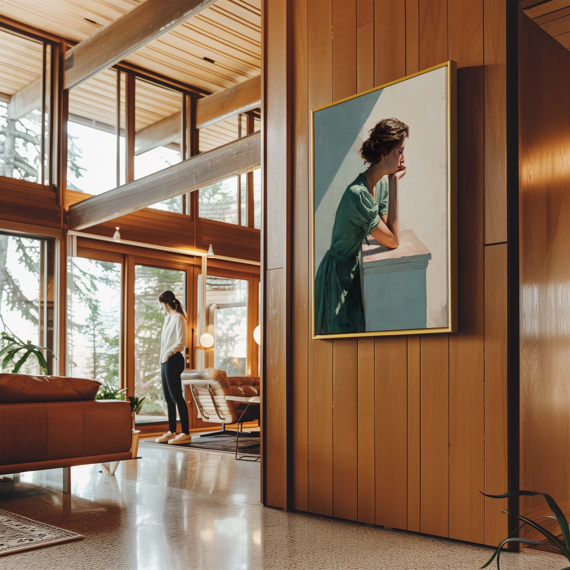 Balcony Daydream Canvas Print Canvas Art Wildfrog Art