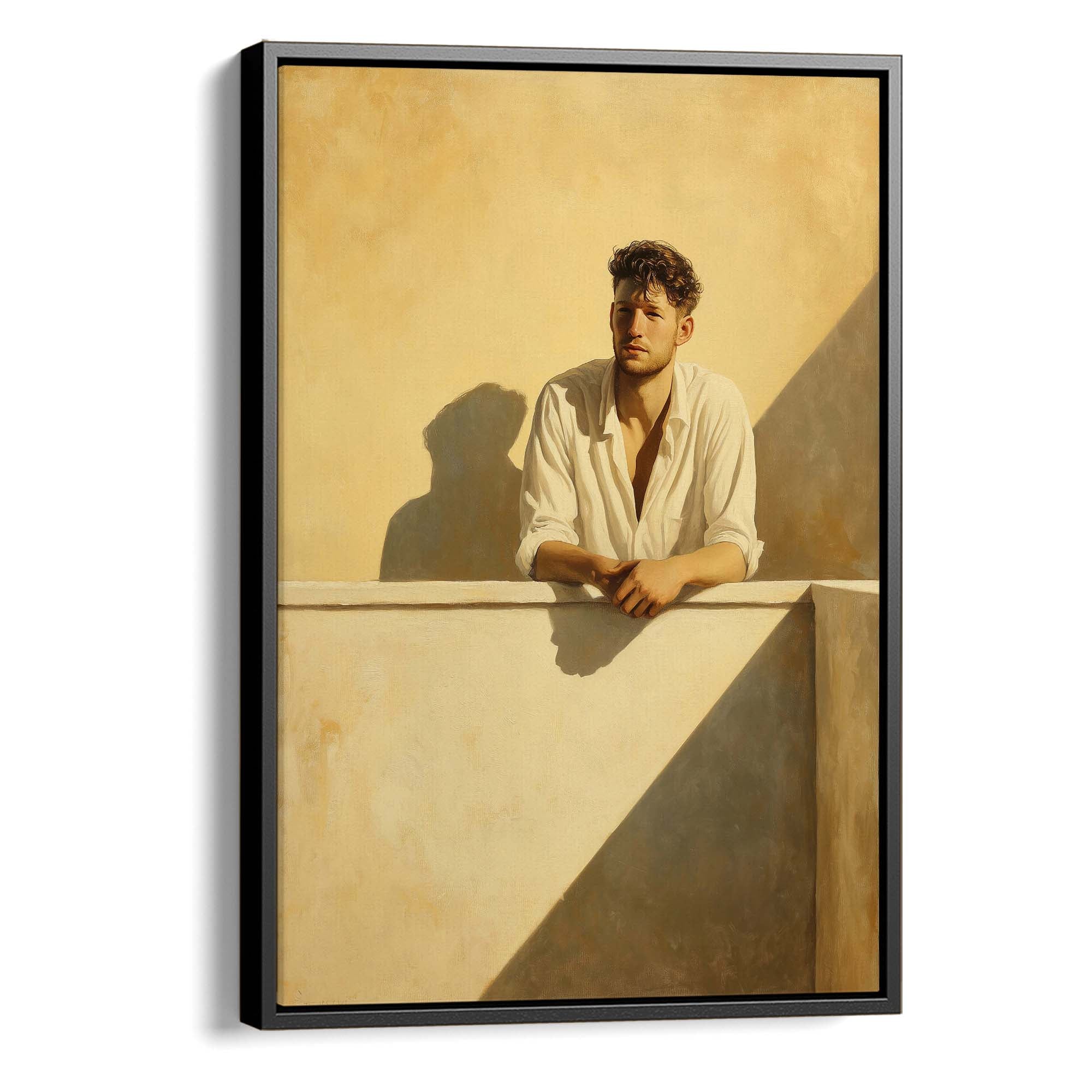Balcony Golden Hour Canvas Print