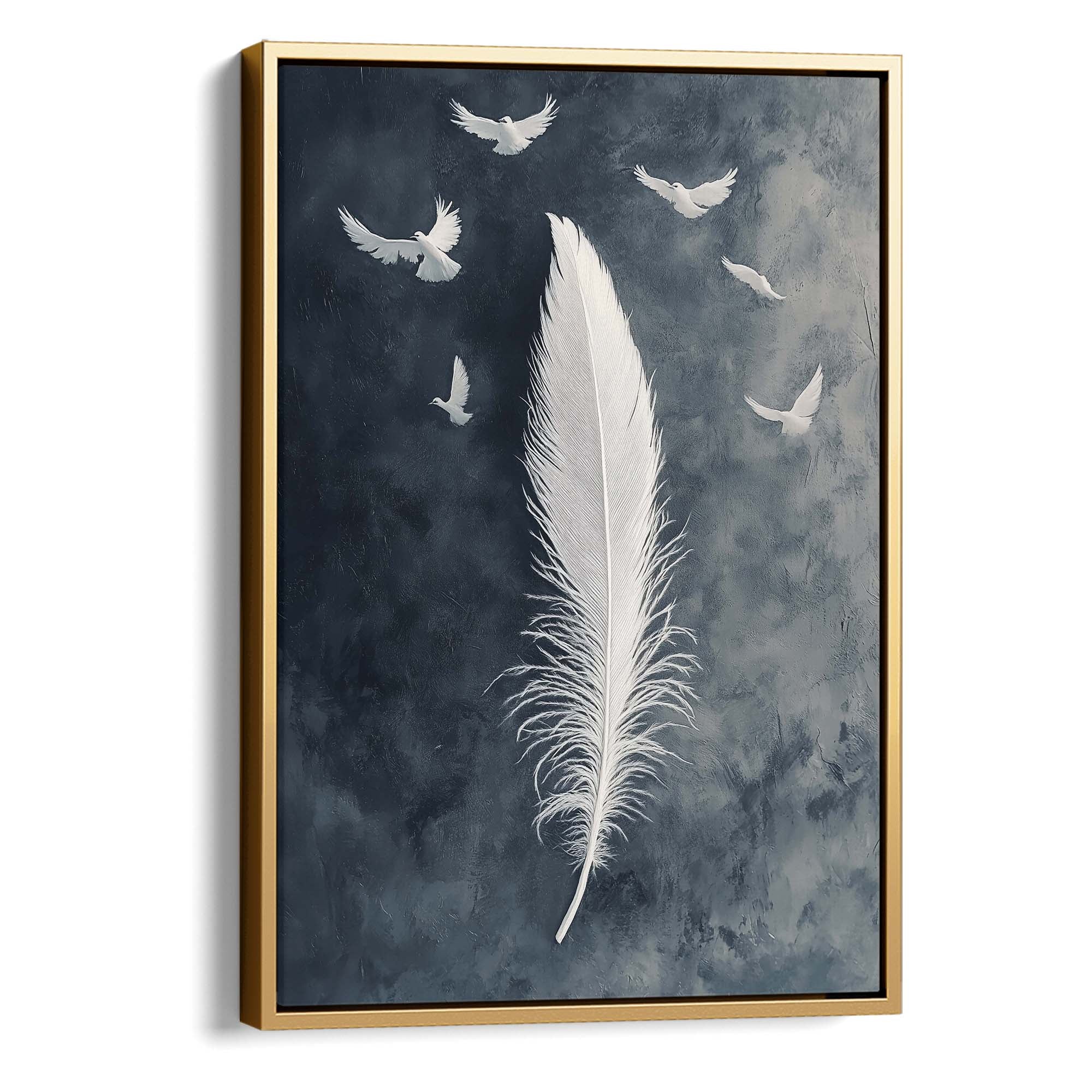 Birds of a Feather No1 Canvas Print Canvas Art Wildfrog Art