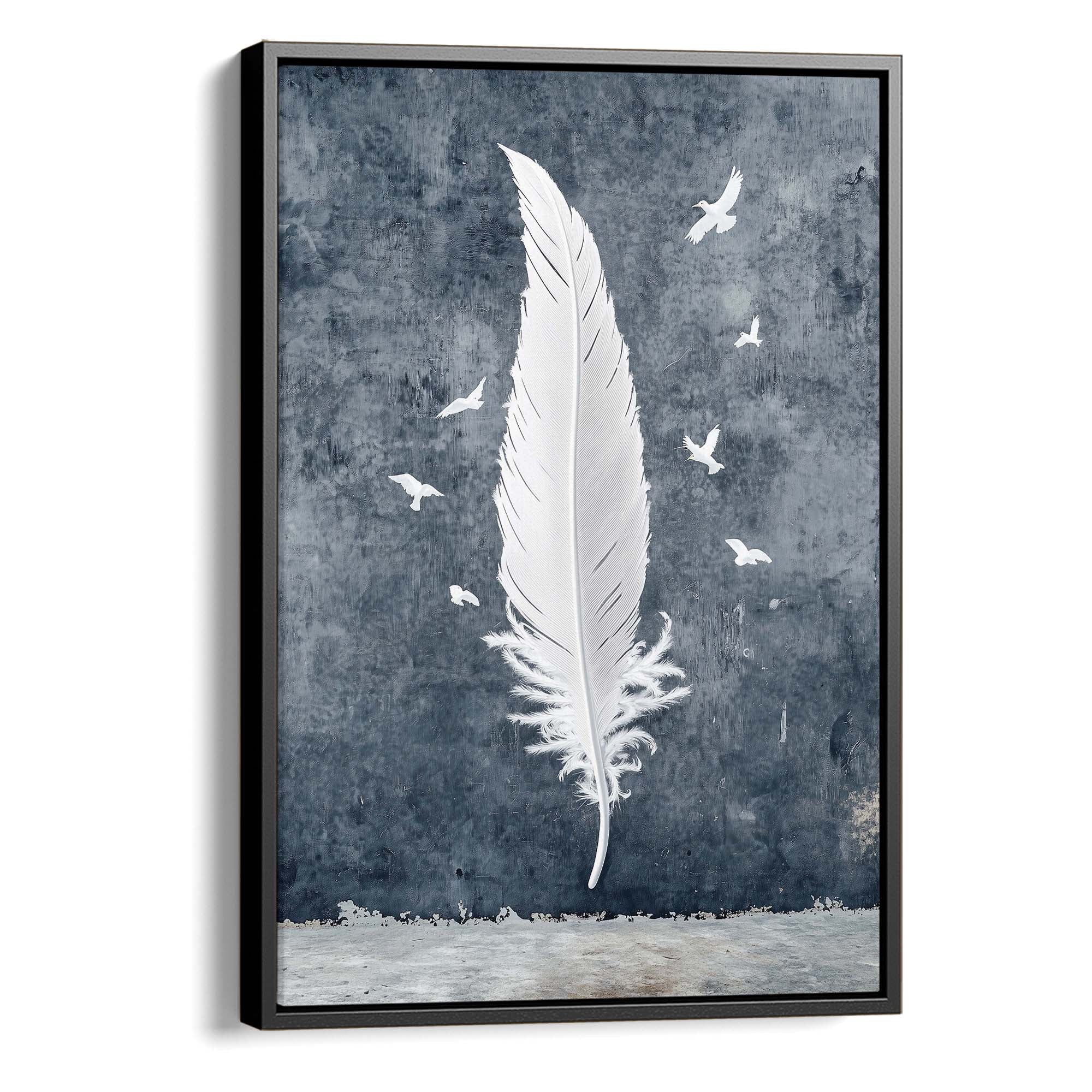 Birds of a Feather No2 Canvas Print Canvas Art Wildfrog Art